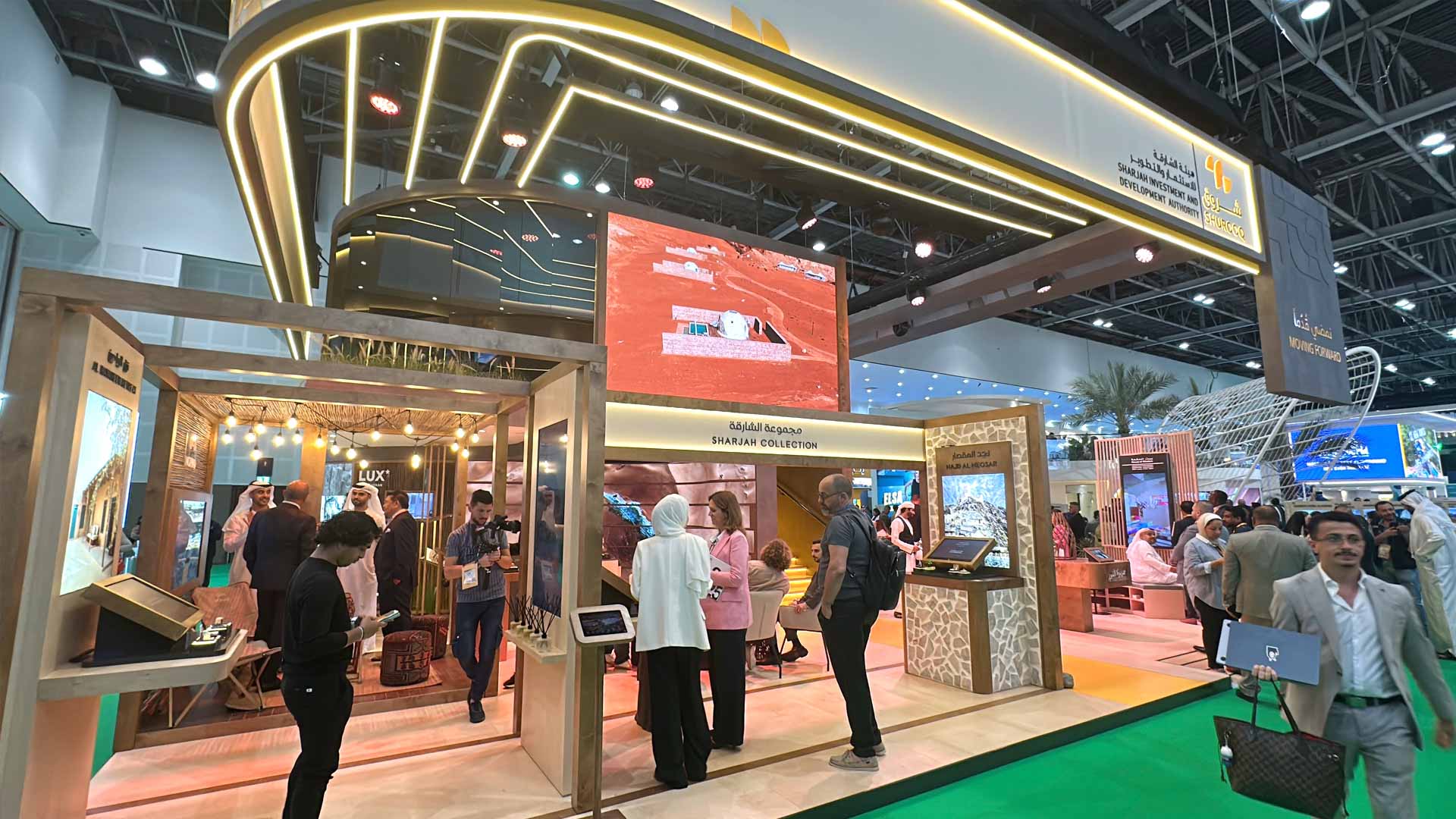 Shurooq promotes its distinctive hotels in Sharjah at ATM 