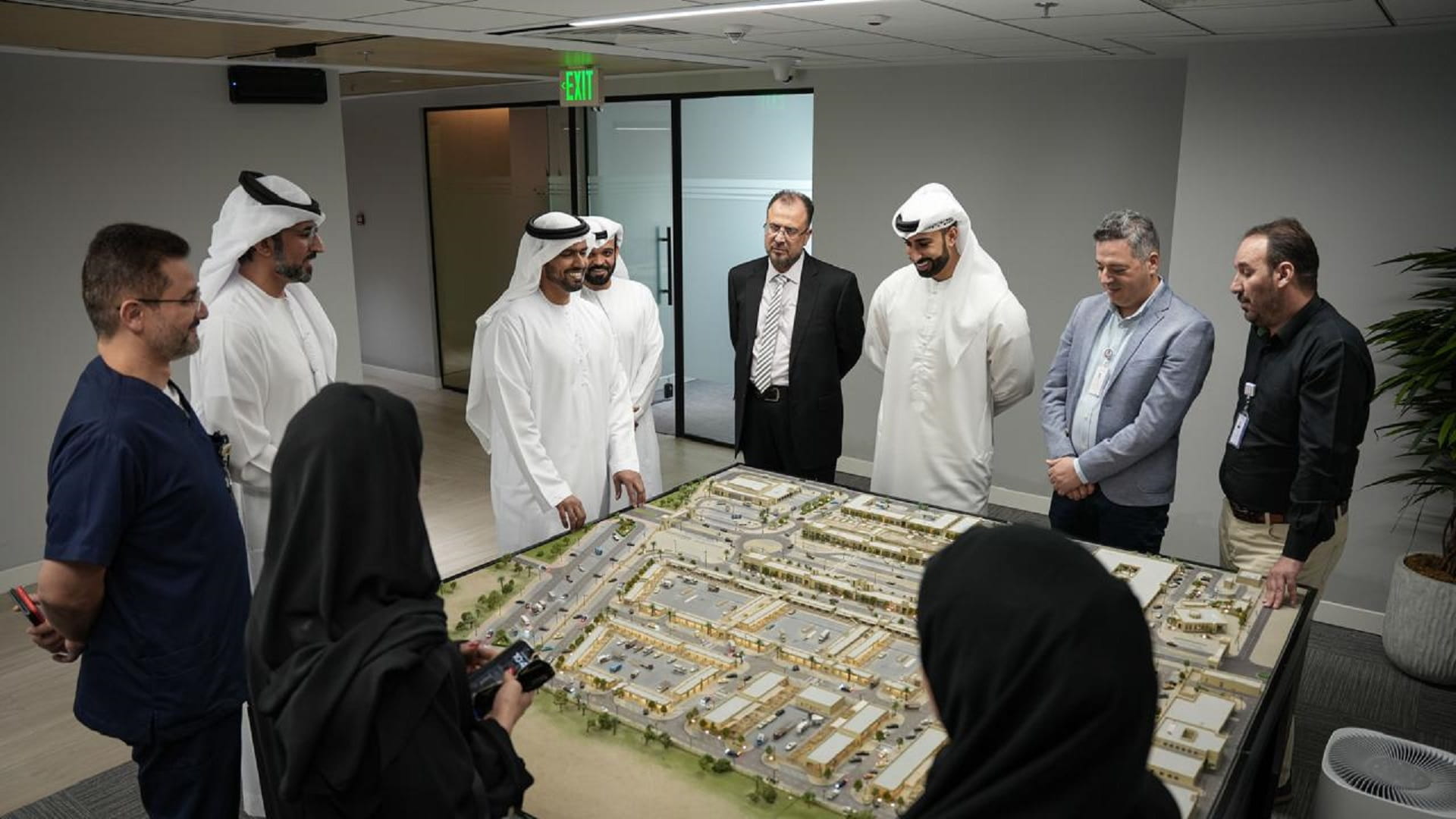 Sharjah Livestock Market hosts delegation from AD Municipality 