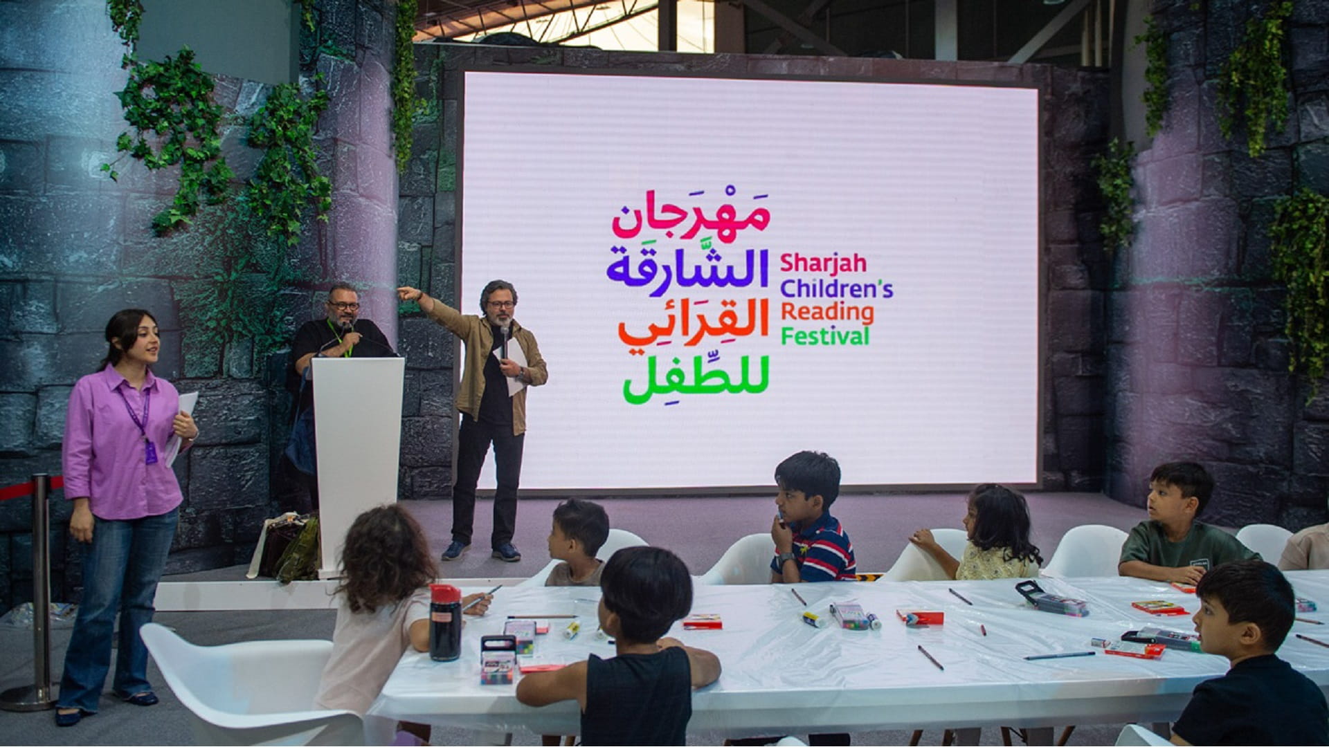 Majid Zakery inspires young artists at SCRF 2025 workshop 