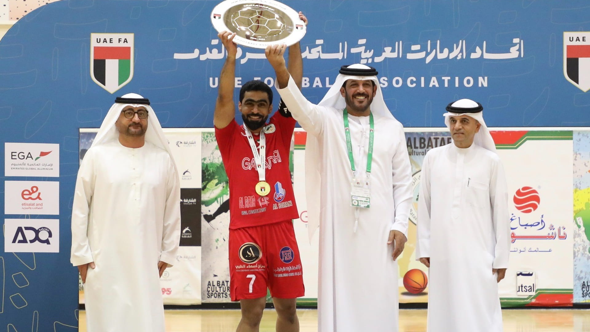 Al Bataeh defeats Khorfakkan to claim Futsal League title 