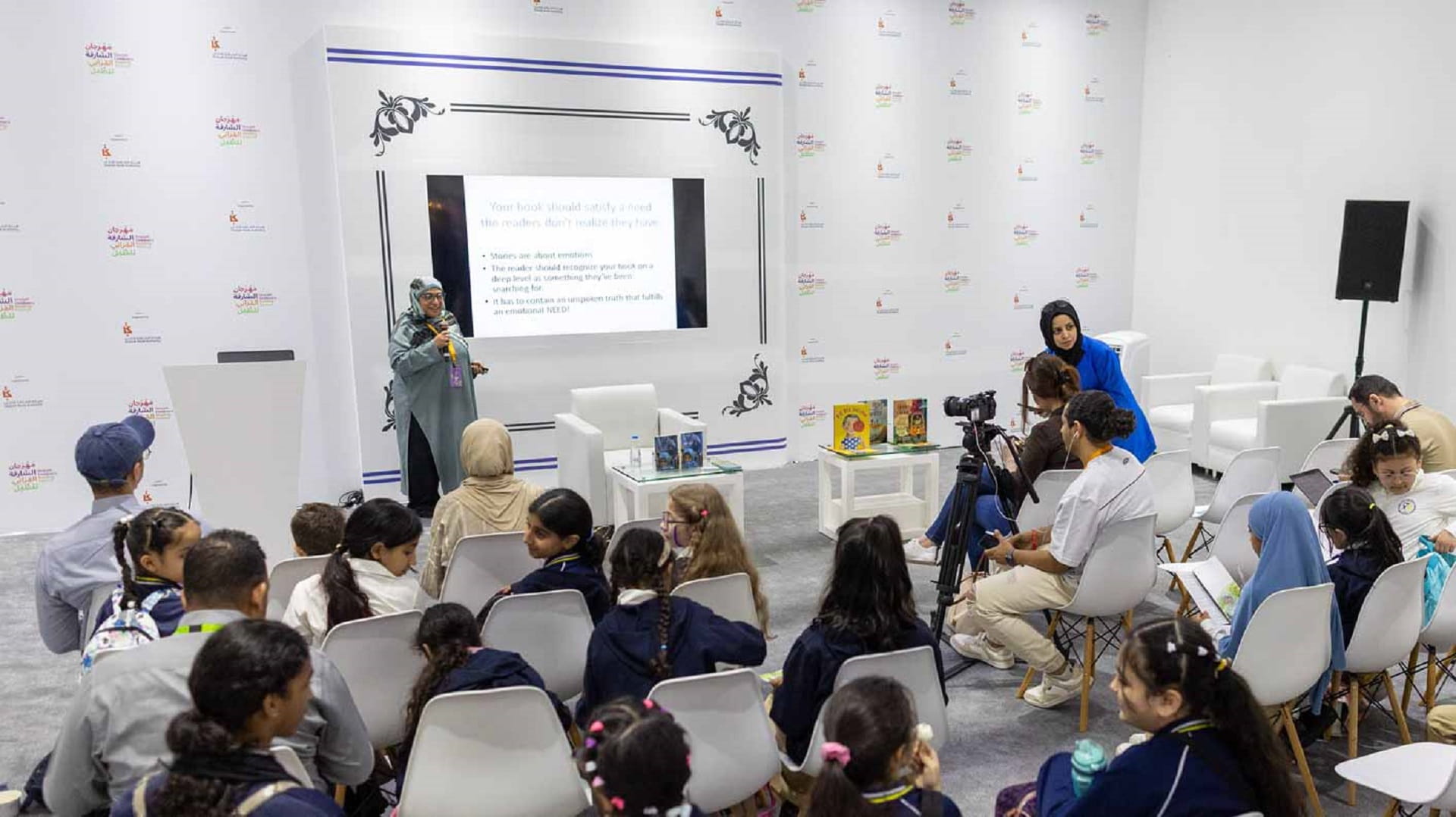 Rukhsana Khan inspires SCRF 2025 audience  