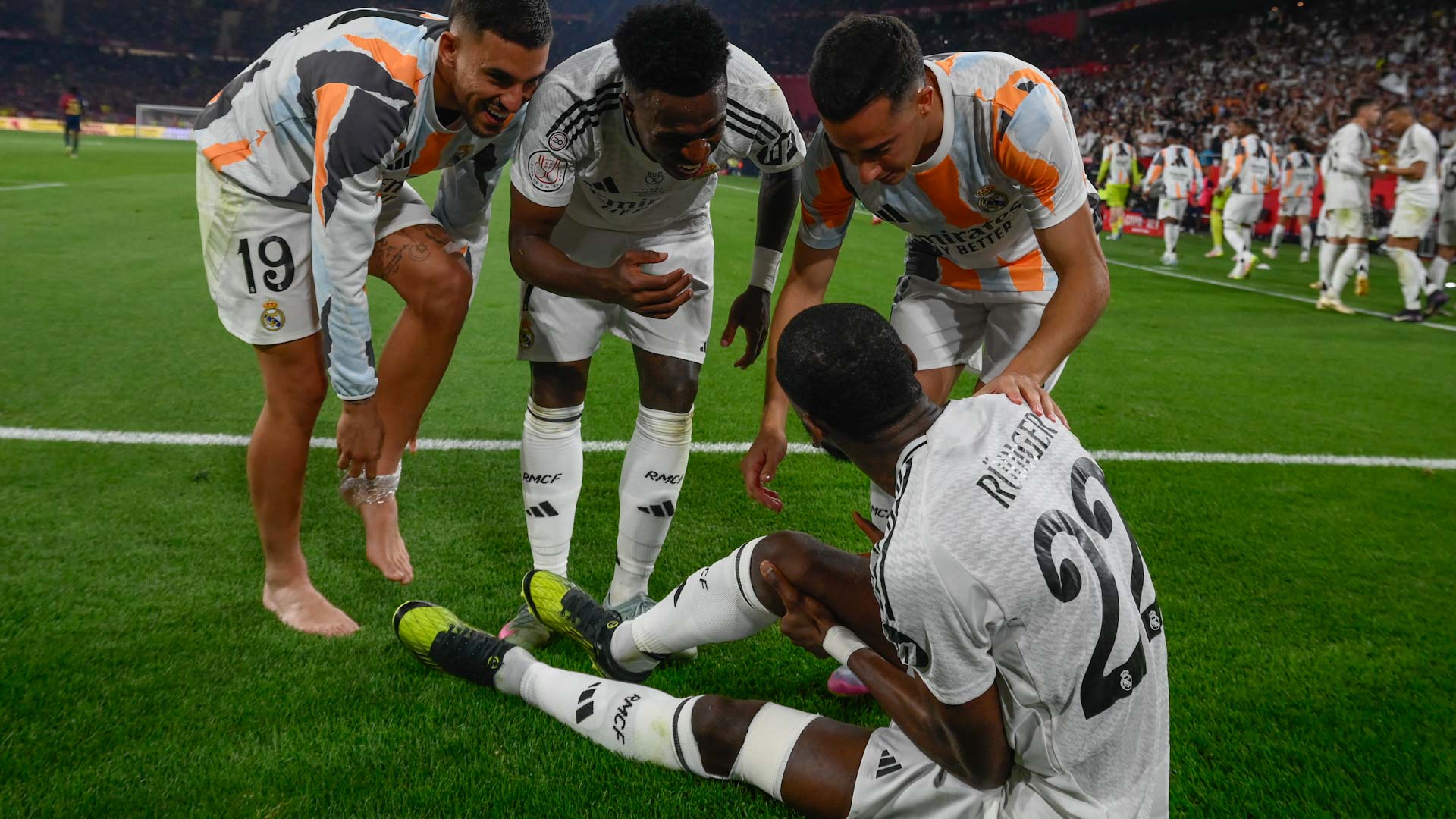 ريال مدريد يخسر جهود المدافع روديغر لآخر الموسم  