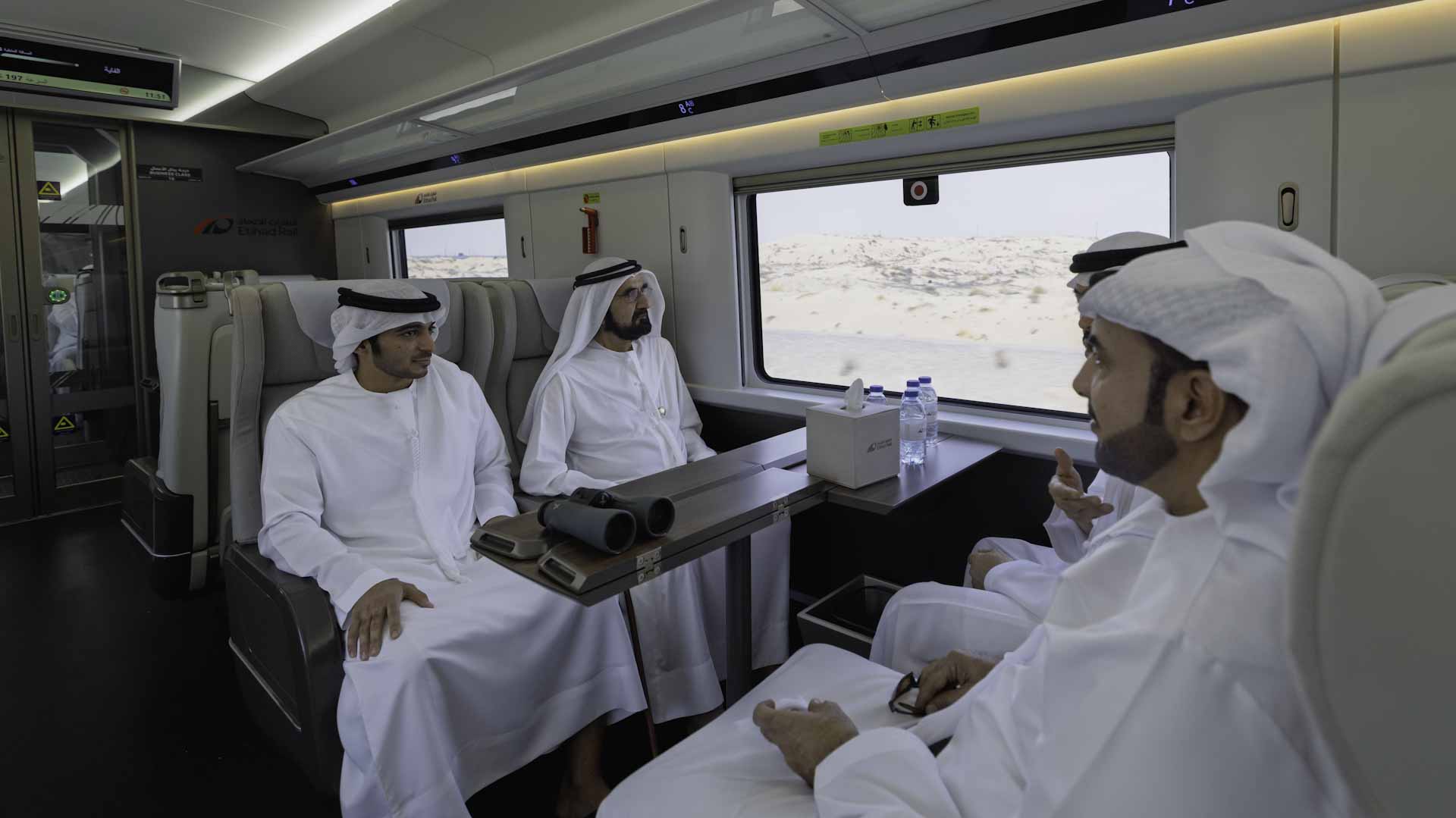 محمد بن راشد: قطار الاتحاد شريان اقتصادي يعزز مسيرة الإمارات نحو المستقبل 