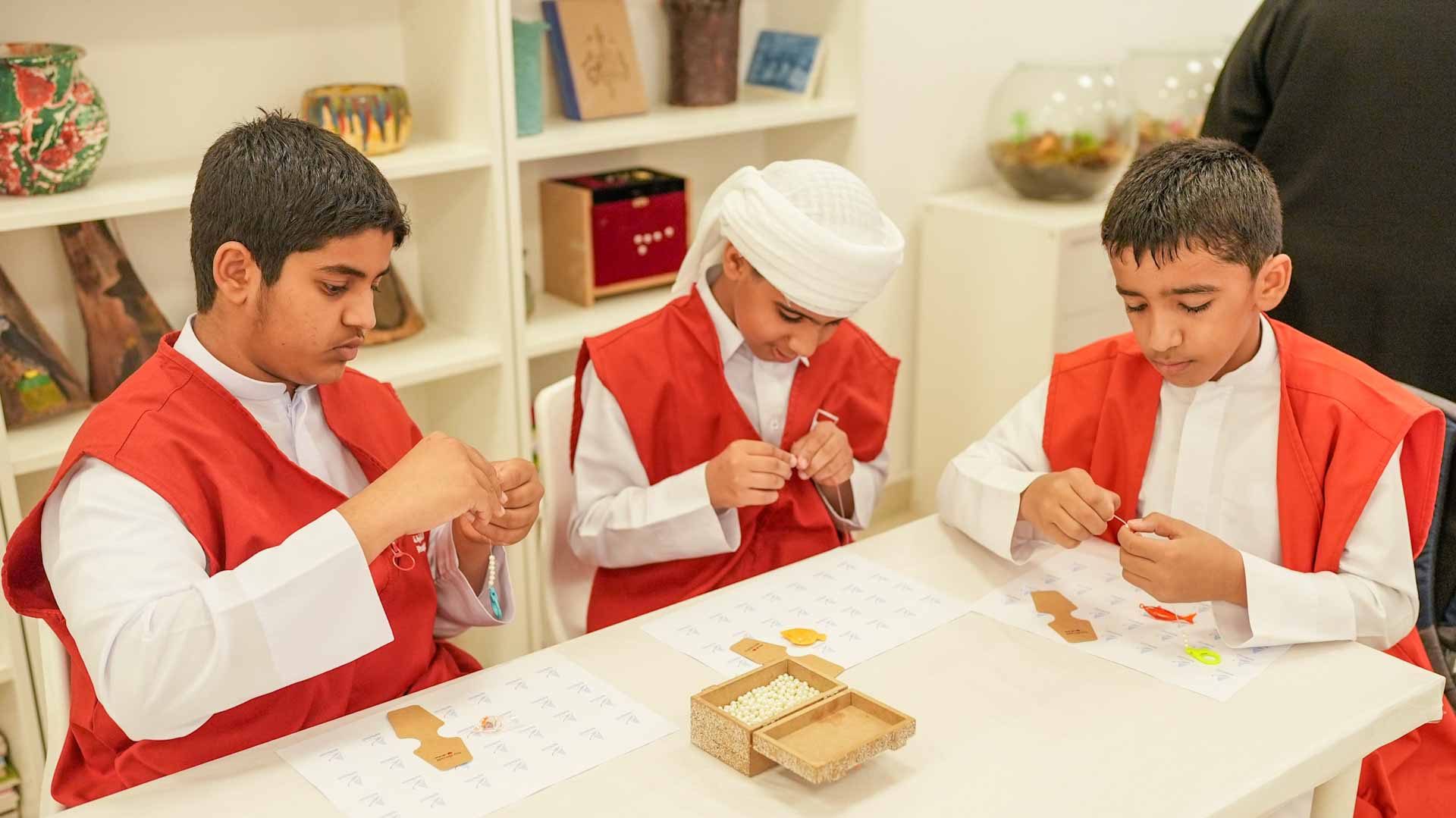 Image for the title: Al Dhaid Youth: summer of skill and fun 