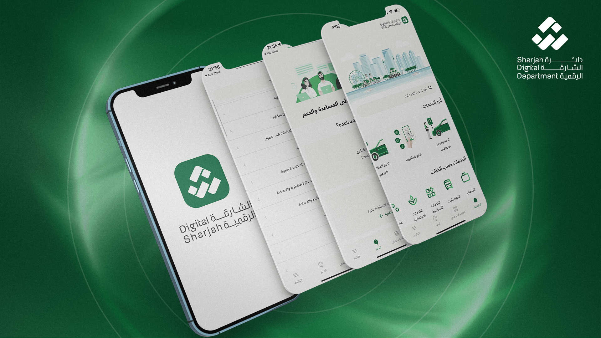 تطبيق الشارقة الرقمية يُسهّل حياة المواطنين ويخدمها 