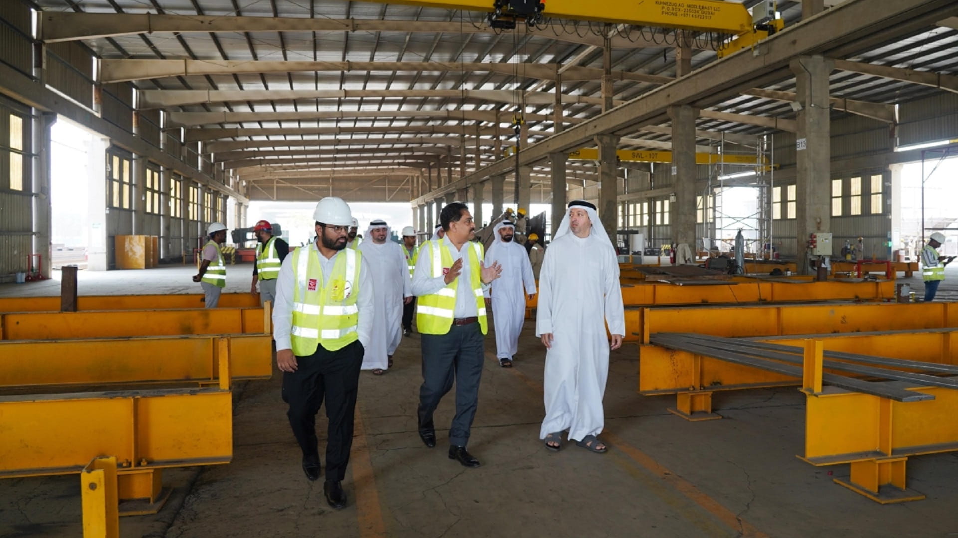 شركة "إيكيجاي ستيل" تنفذ 20 مشروعاً صناعياً انطلاقاً من الشارقة 