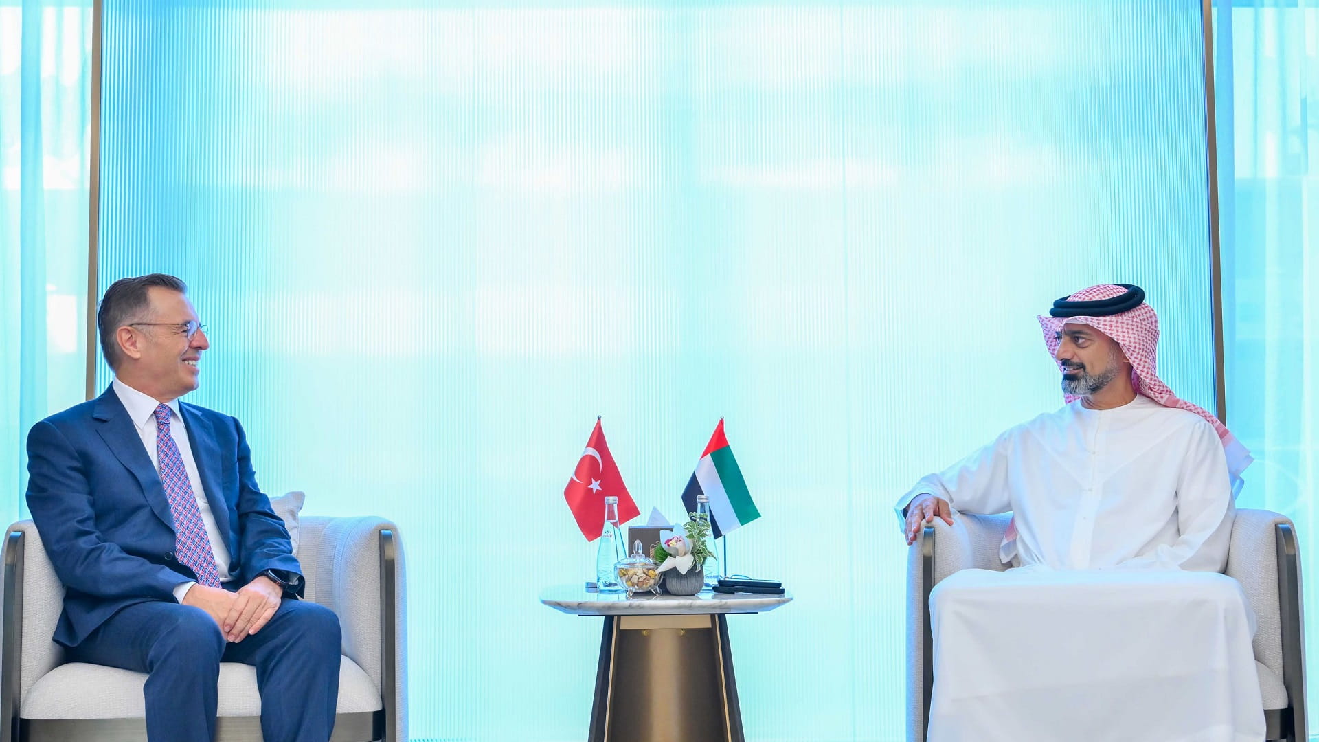 Ammar bin Humaid receives Ambassador of Türkiye 