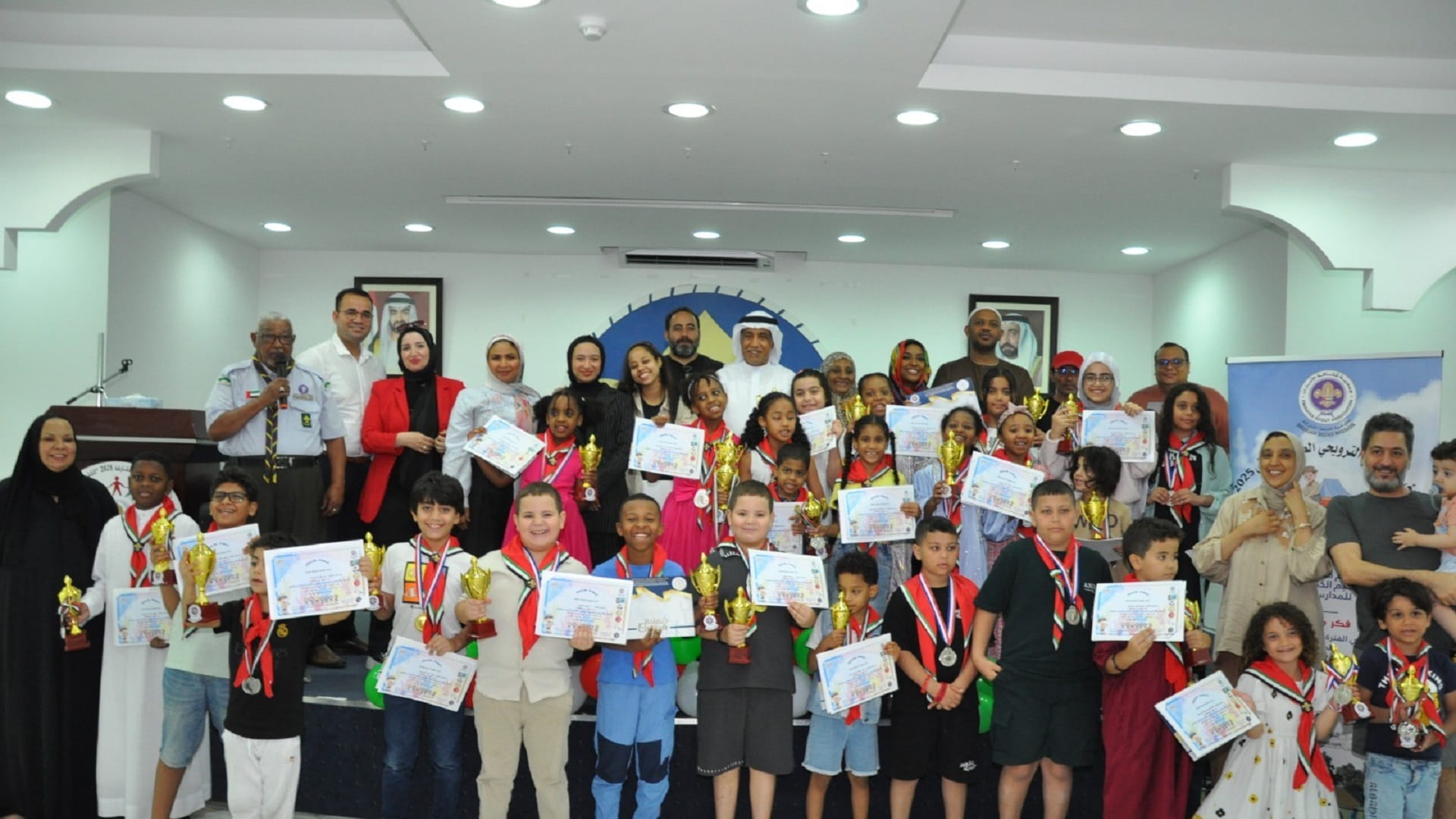 Image for the title: Sharjah scout summer camp 2025 concludes with strong turnout 