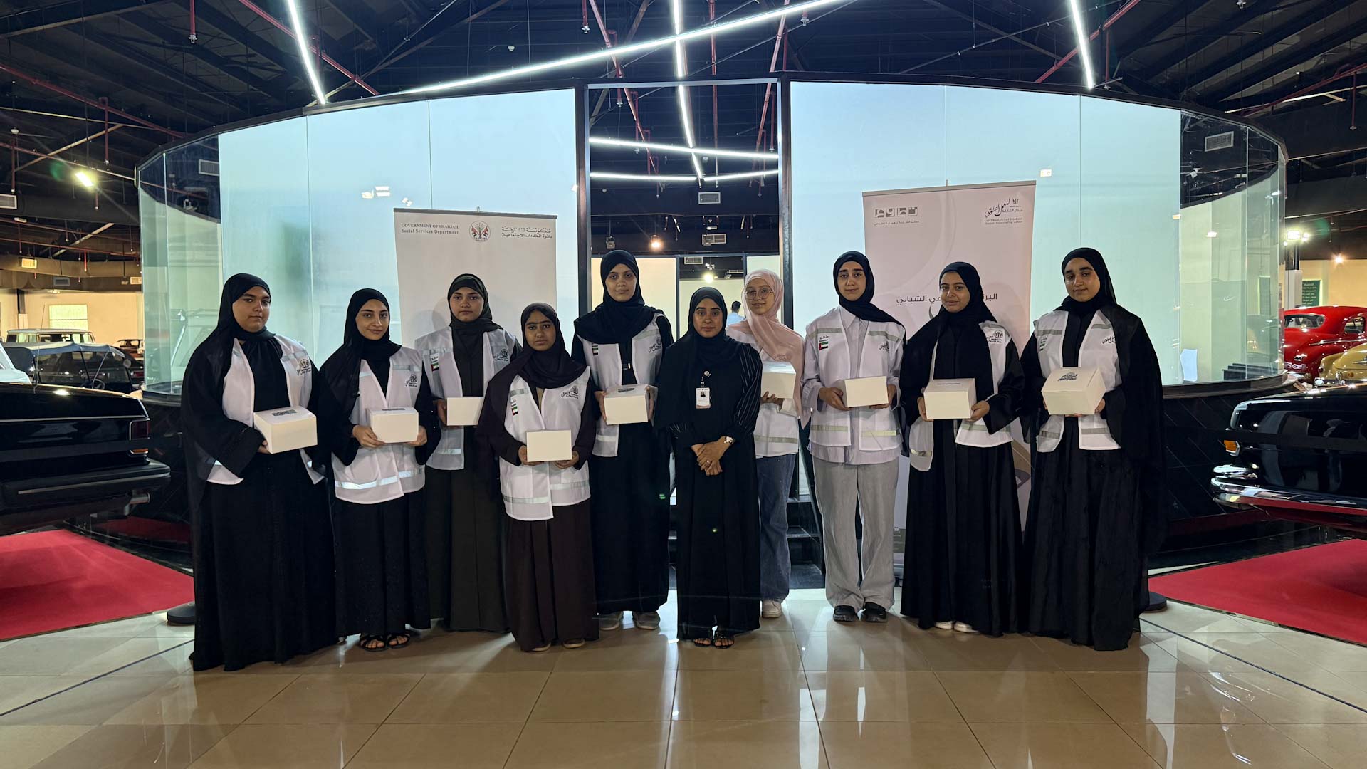 "اجتماعية الشارقة" تطلق البرنامج الشبابي التطوعي "مبادرون 8" 