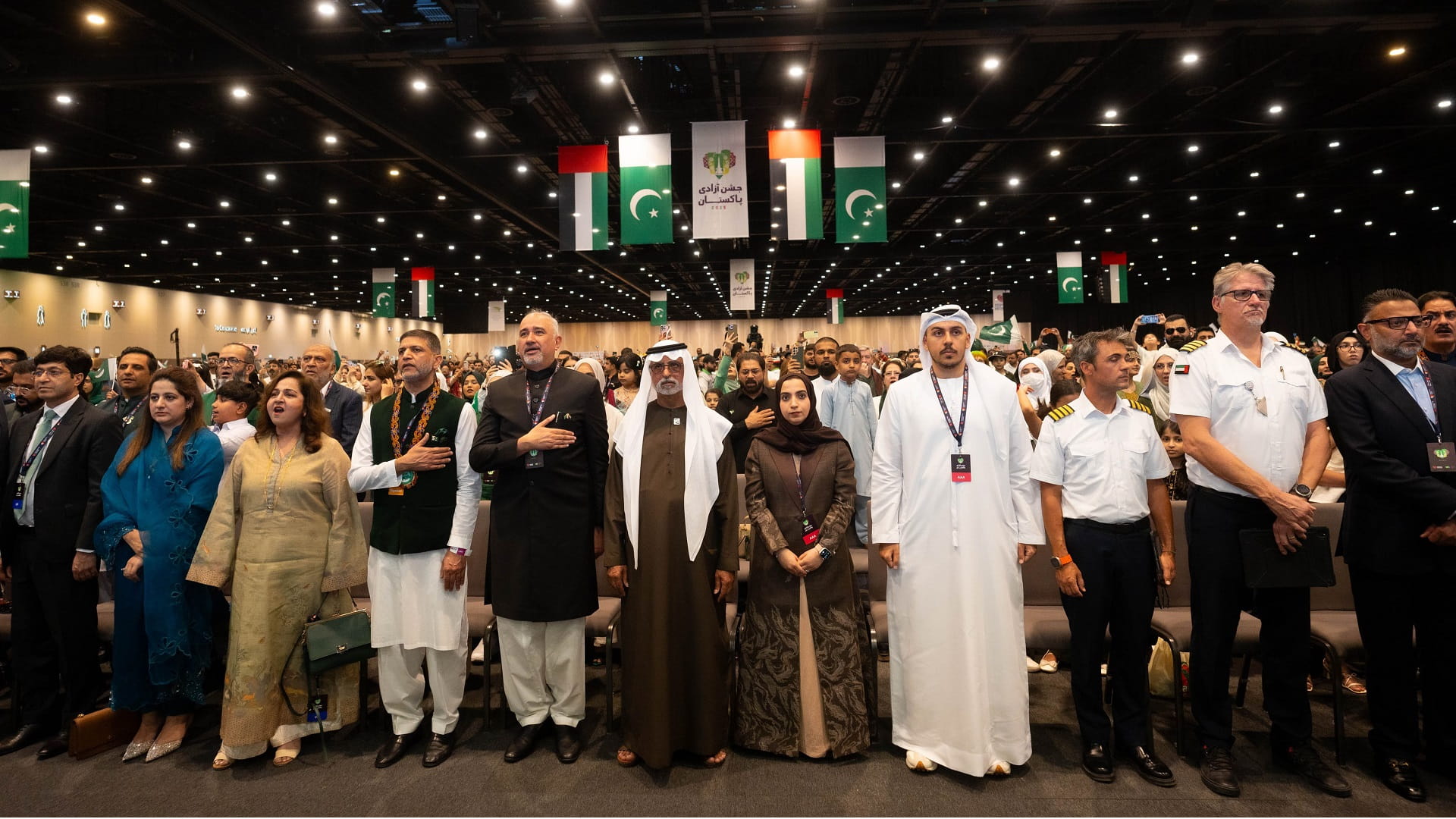 Nahyan bin Mubarak celebrates Pakistan Independence Day in Dubai 