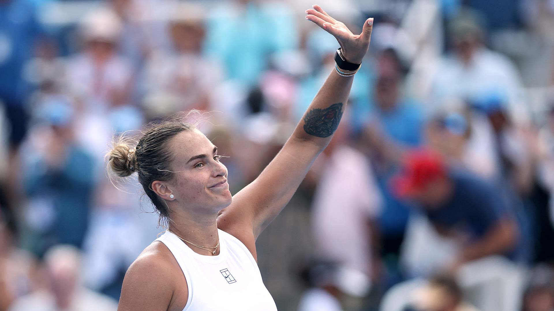 البيلاروسية سابالينكا تتأهل لثمن نهائي بطولة سينسيناتي للتنس  