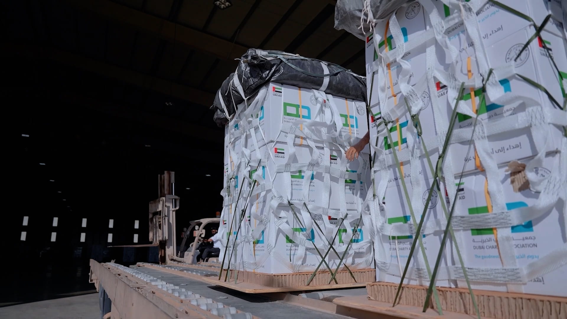 UAE conducts 70th airdrop of aid over Gaza Strip 