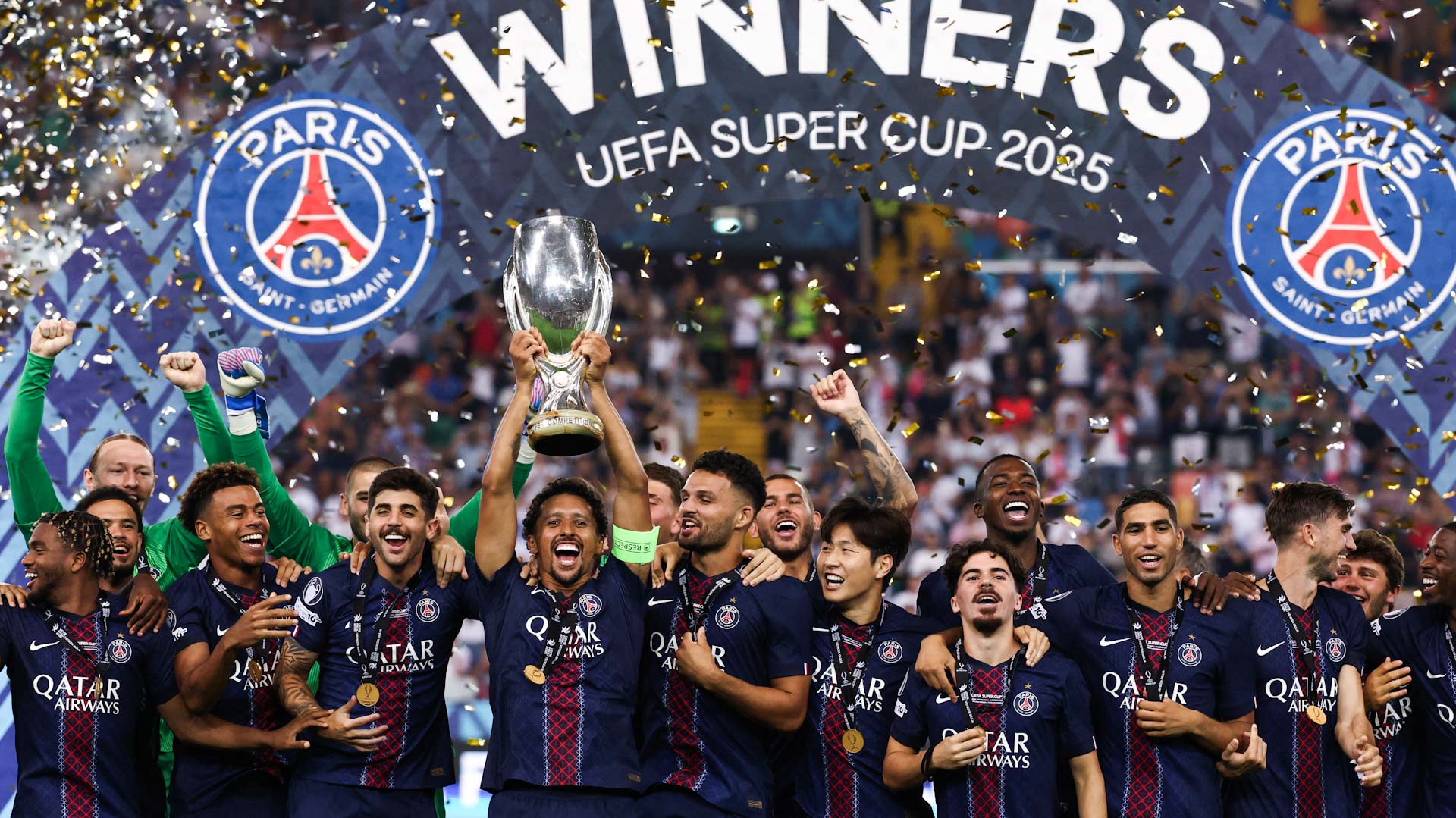 PSG beat Tottenham on penalties to win UEFA Super Cup