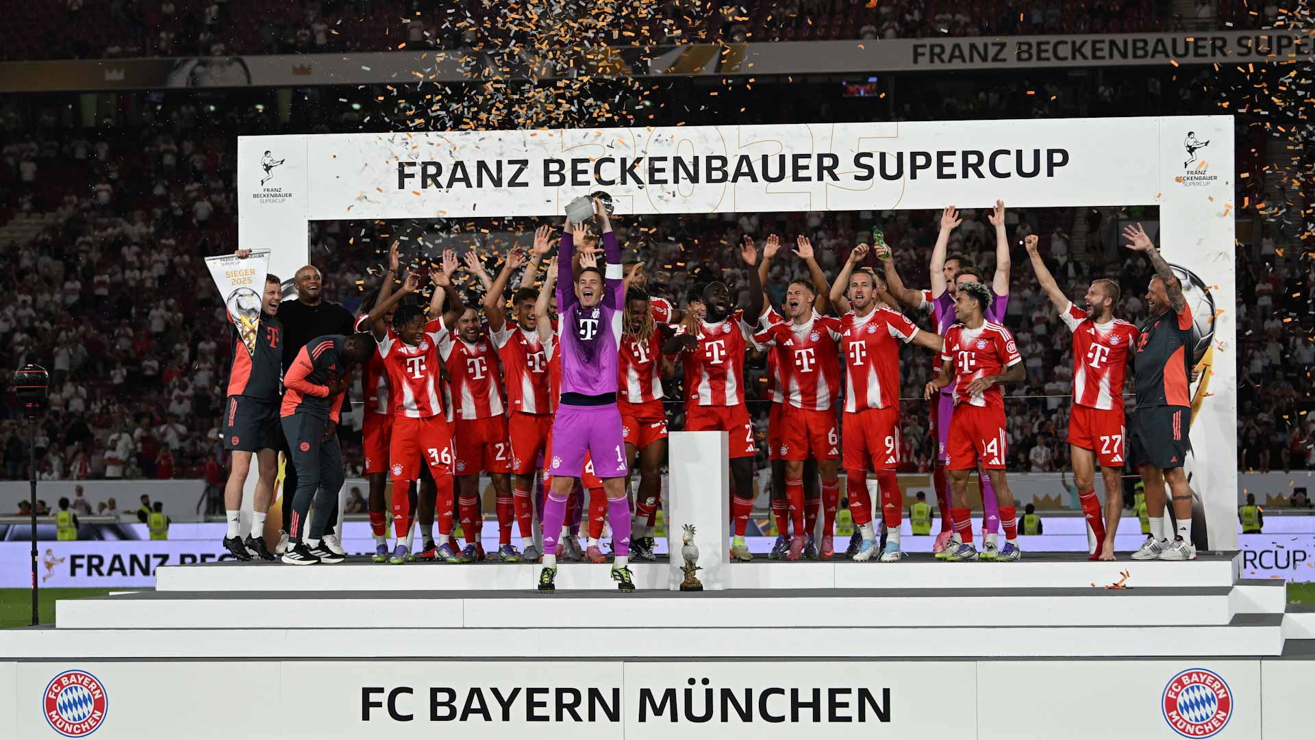 بايرن ميونيخ بطلاً لكأس السوبر الألمانية  