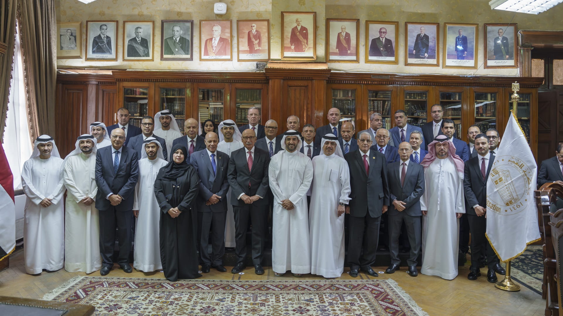 Sultan bin Ahmed visits Court of Cassation in Egypt