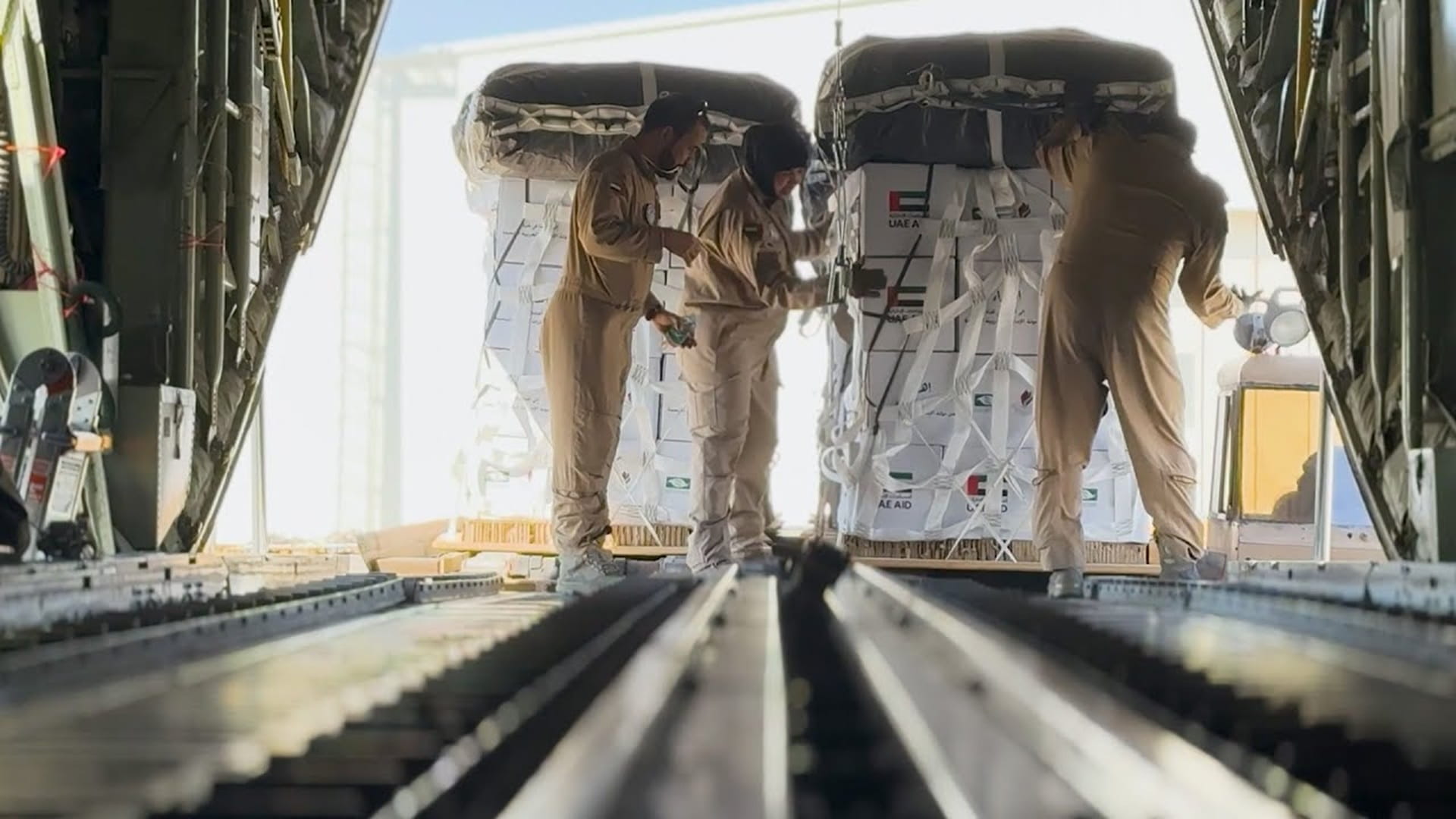 UAE conducts 74th airdrop of aid over Gaza Strip 