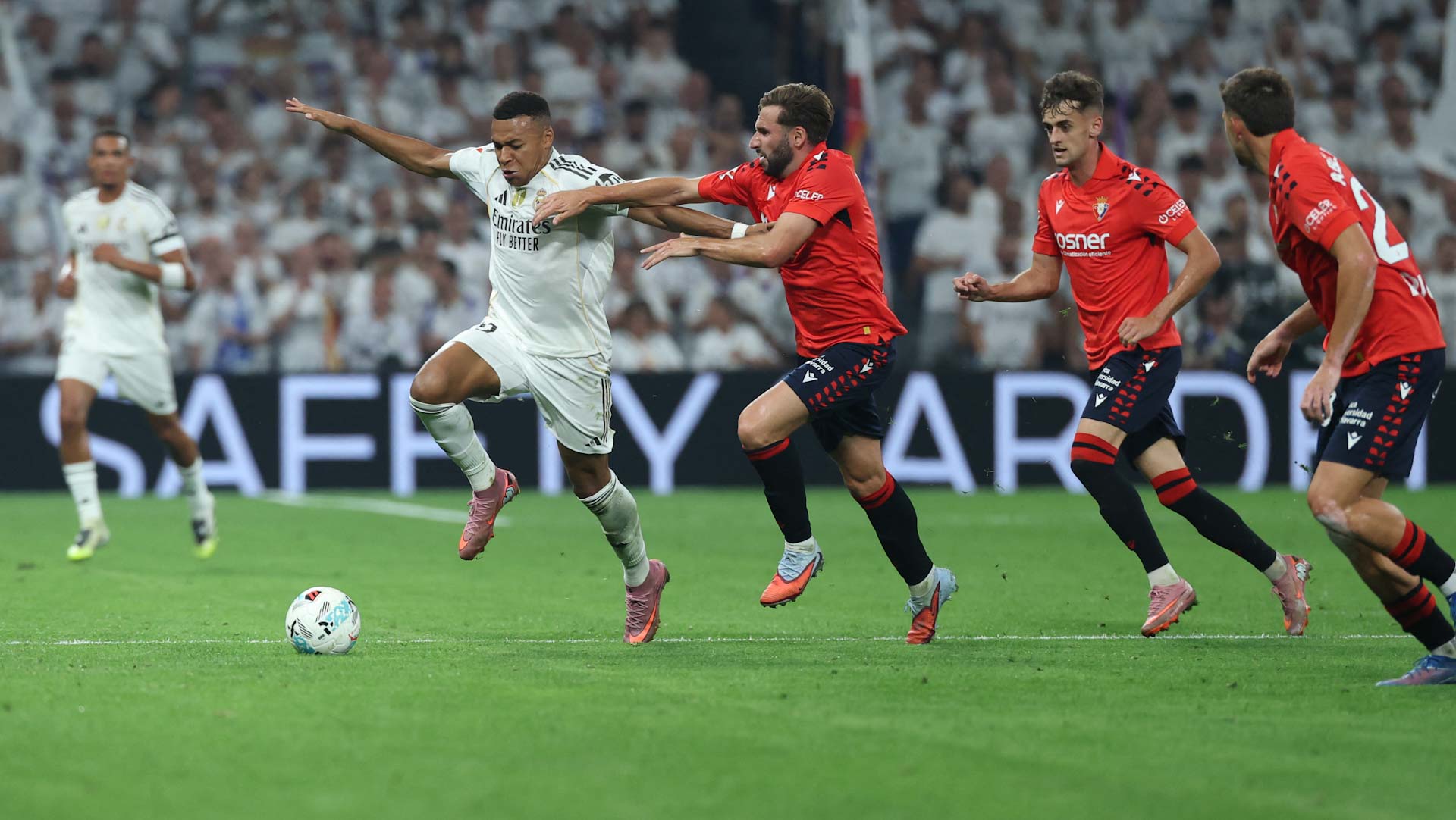 Mbappe lifts Real Madrid past Osasuna in La Liga opener 