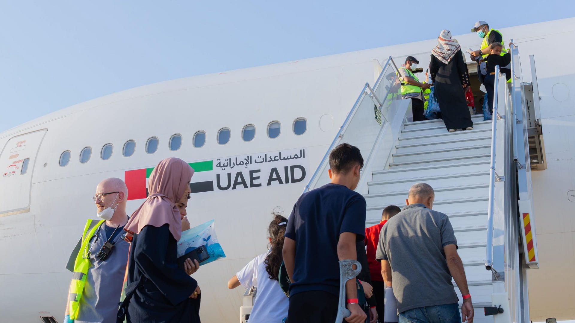 UAE conducts urgent medical evacuation for patients from Gaza 