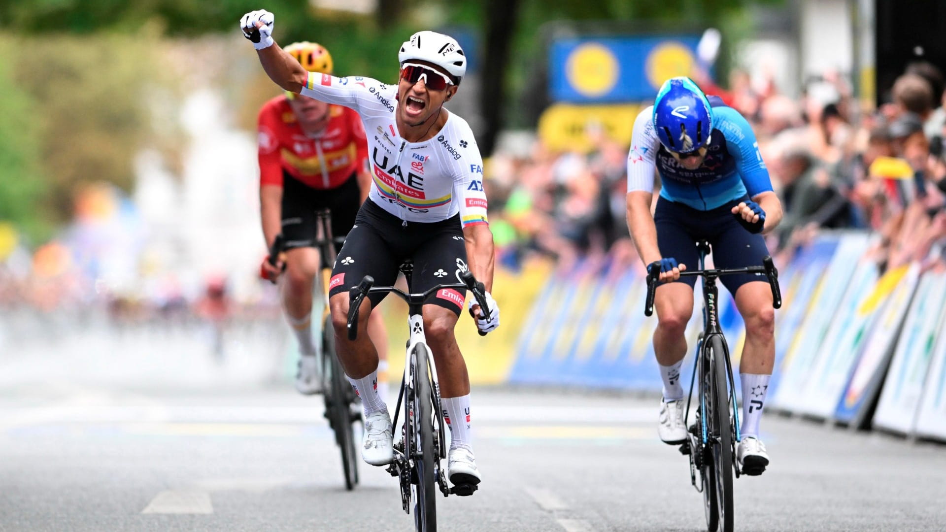 UAE Team Emirates-XRG wins exciting Deutschland Tour Stage