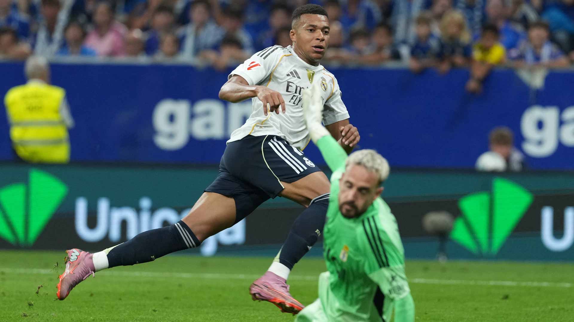 Mbappe fires Madrid to victory at Real Oviedo 