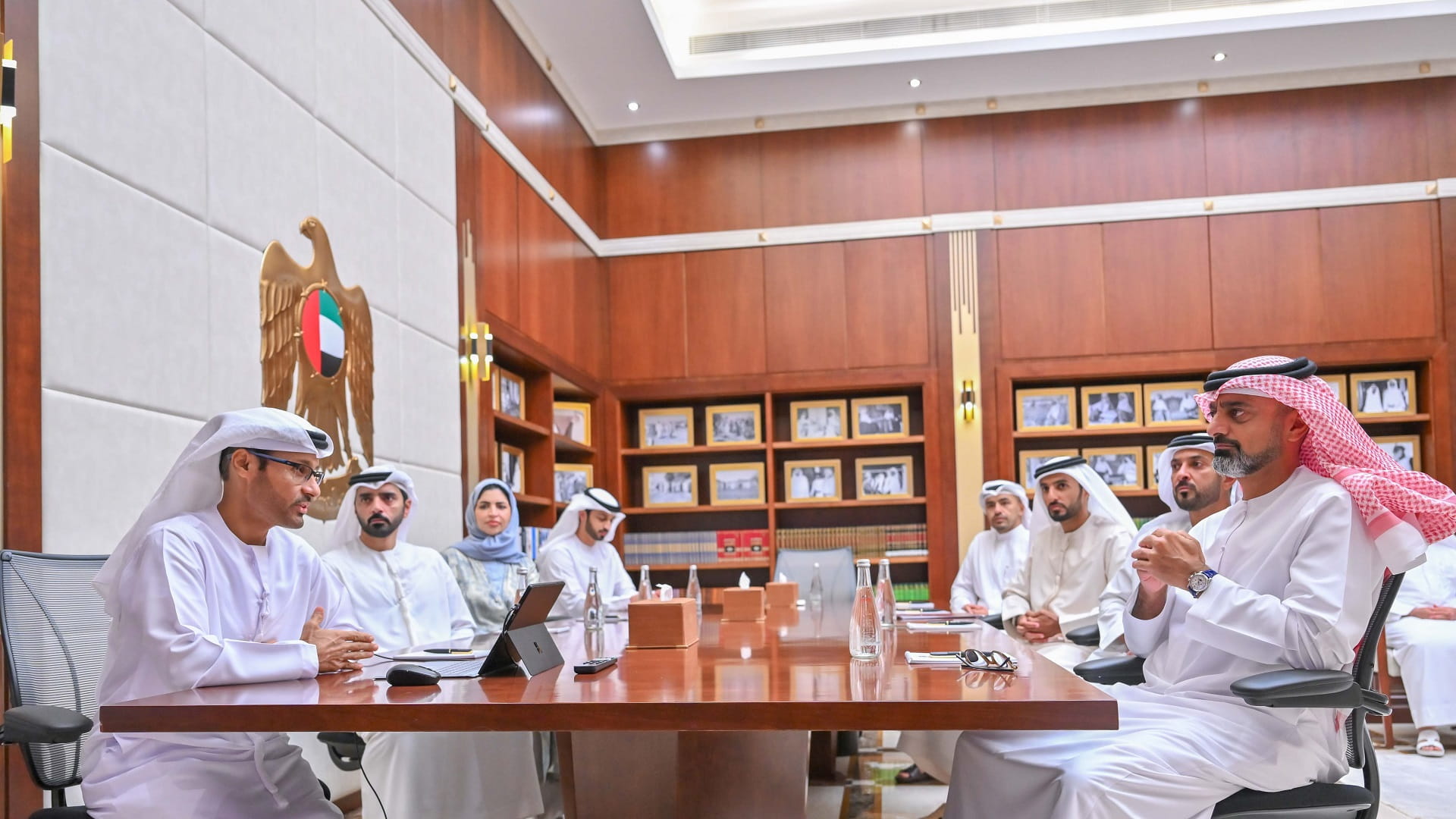 Ajman Crown Prince receives UAE Cybersecurity Council head 