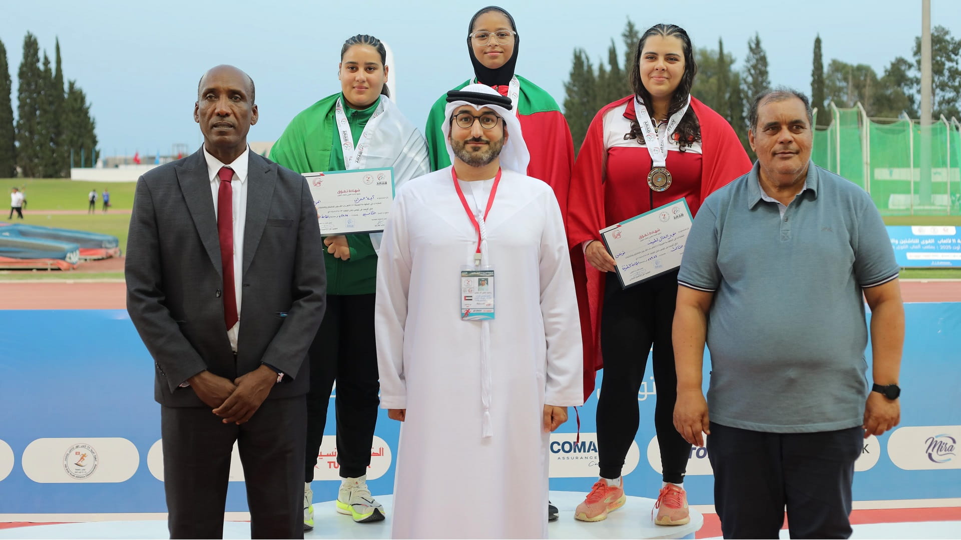 UAE wins three golds at Arab Junior Athletics Championship
