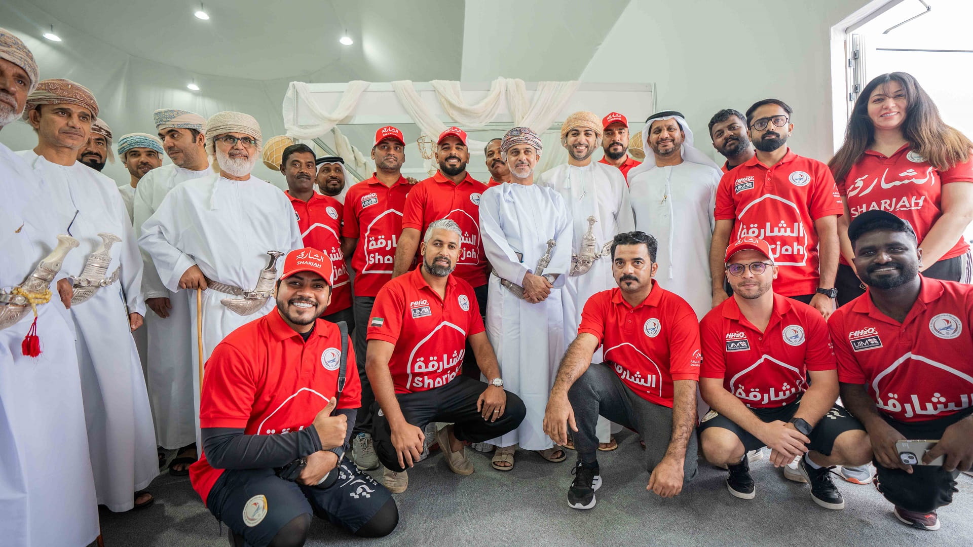 "نادي الشارقة للرياضات البحرية" يتألق في مهرجان مسندم للغوص 2025 