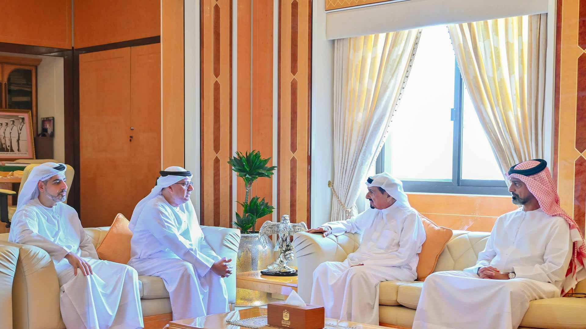 Ajman Ruler welcomes Human Resources and Emiratisation Minister