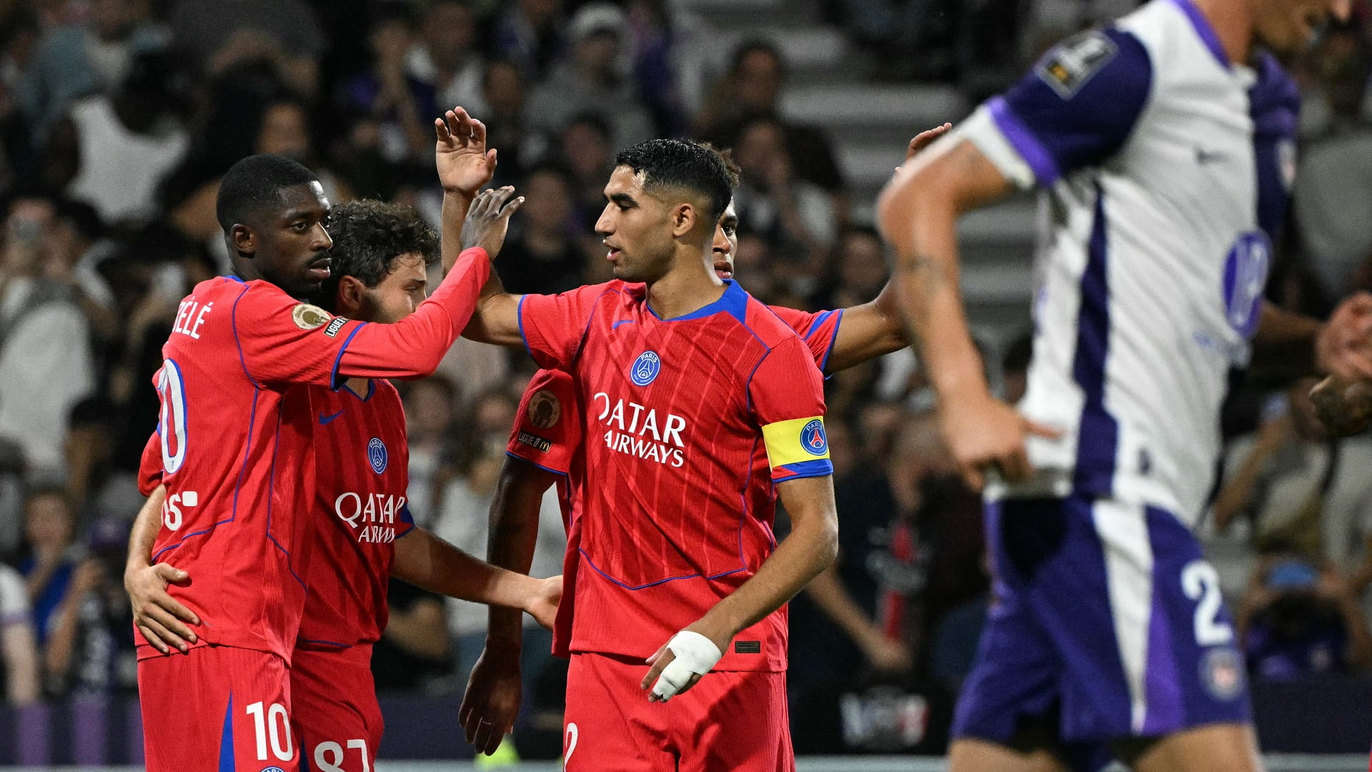 سان جيرمان يمزق شباك تولوز بسداسية في الدوري الفرنسي   