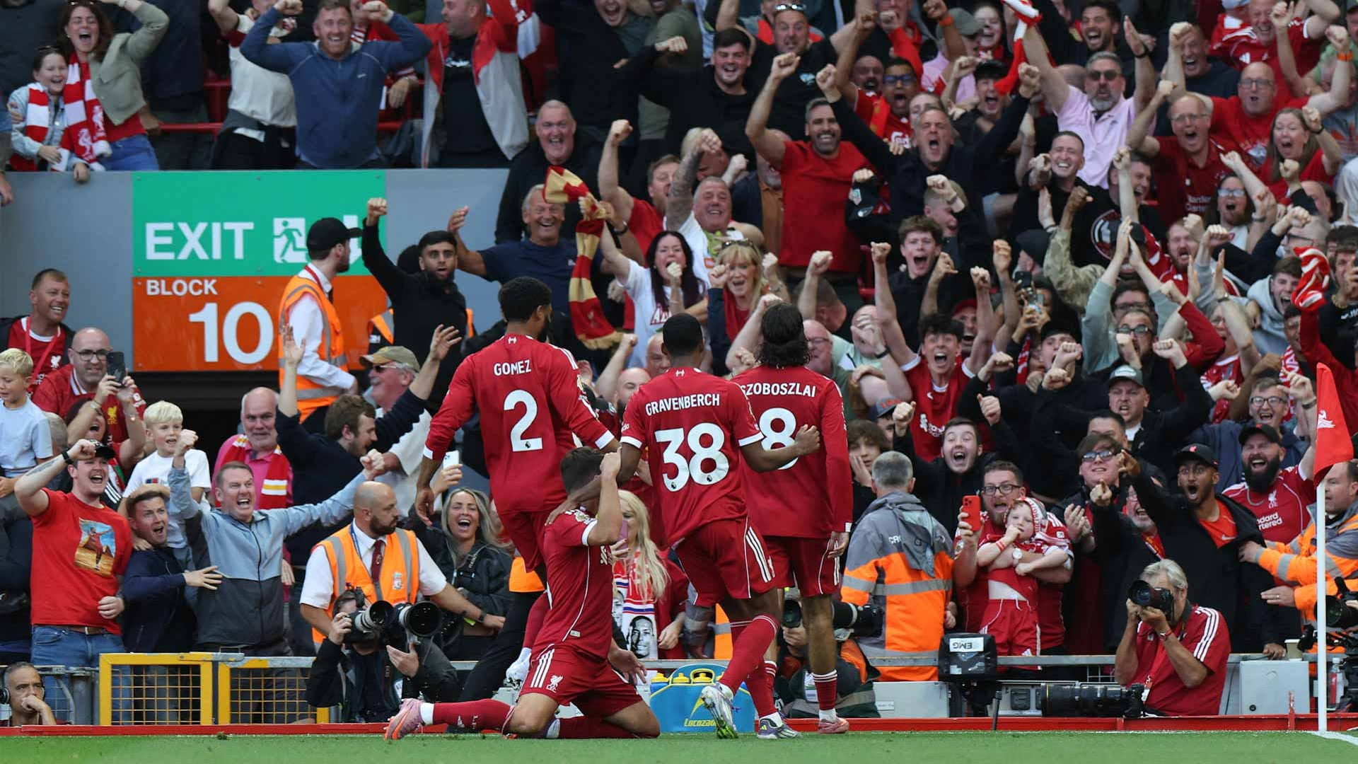 سوبوسلاي يقود ليفربول للفوز على أرسنال في الدوري الإنجليزي