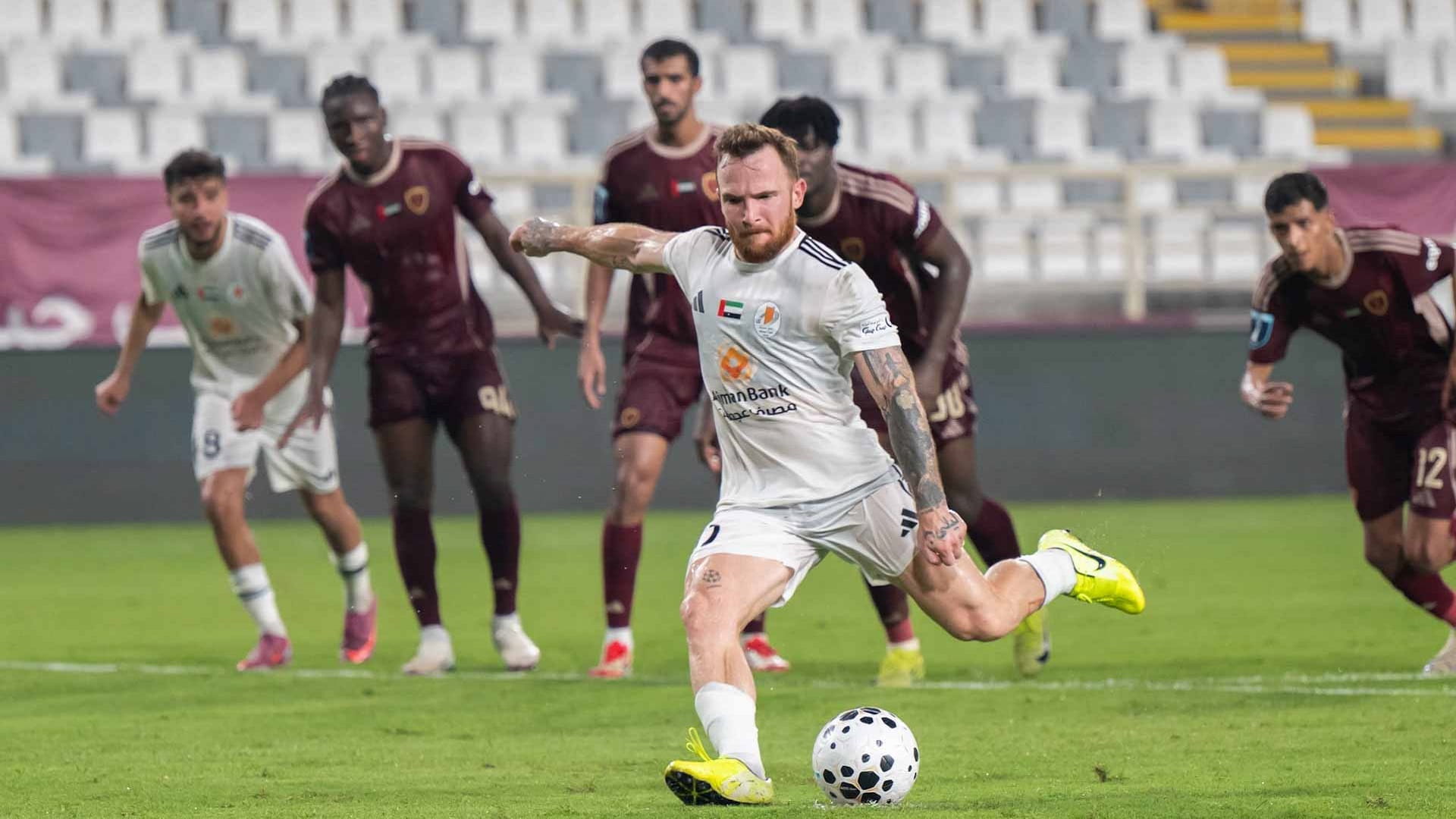 كأس مصرف أبوظبي الإسلامي.. تعادل الوحدة وعجمان 