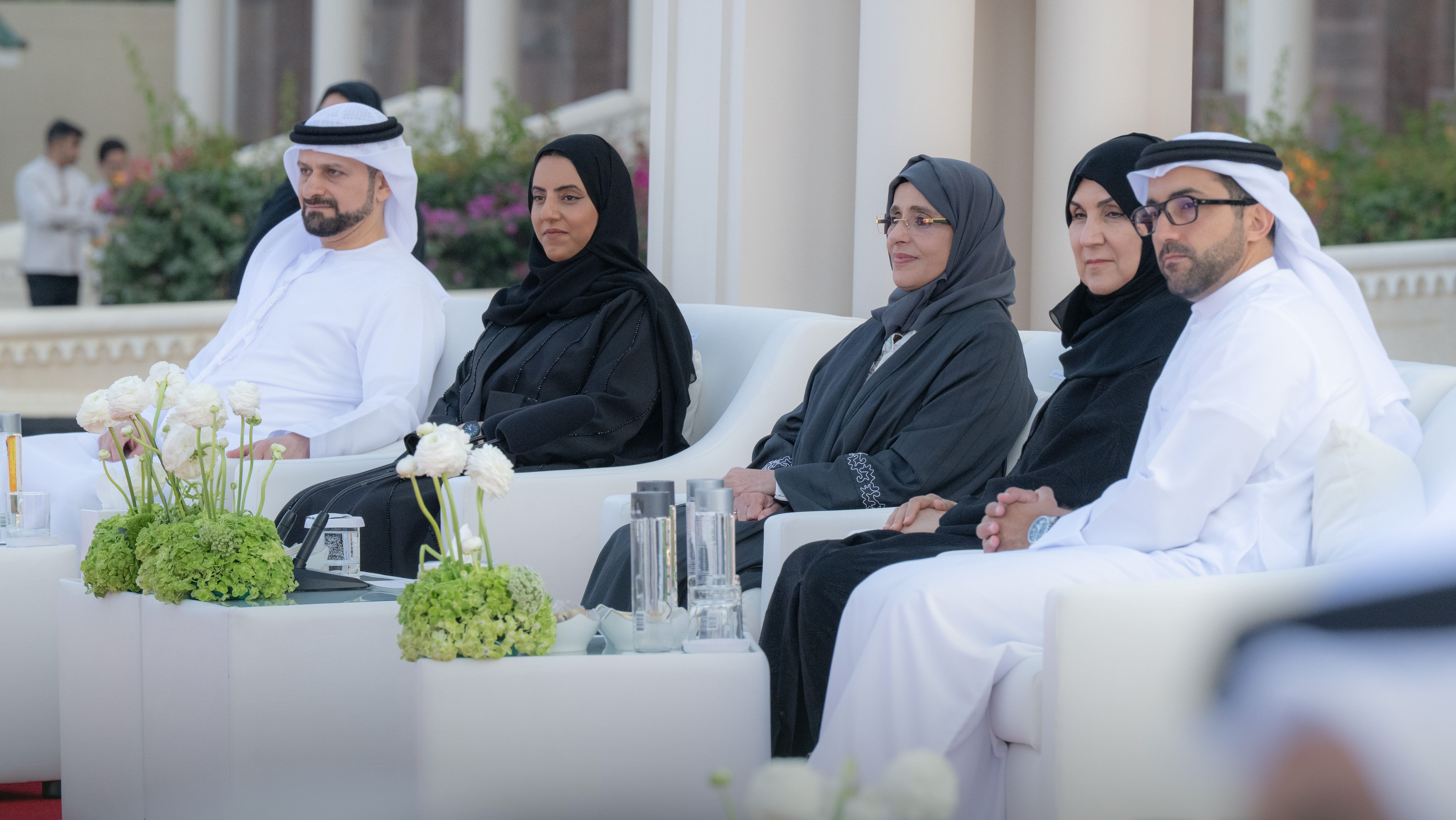 جواهر القاسمي تشهد تكريم الفائزين بجائزة الشيخ سلطان لطاقات الشباب