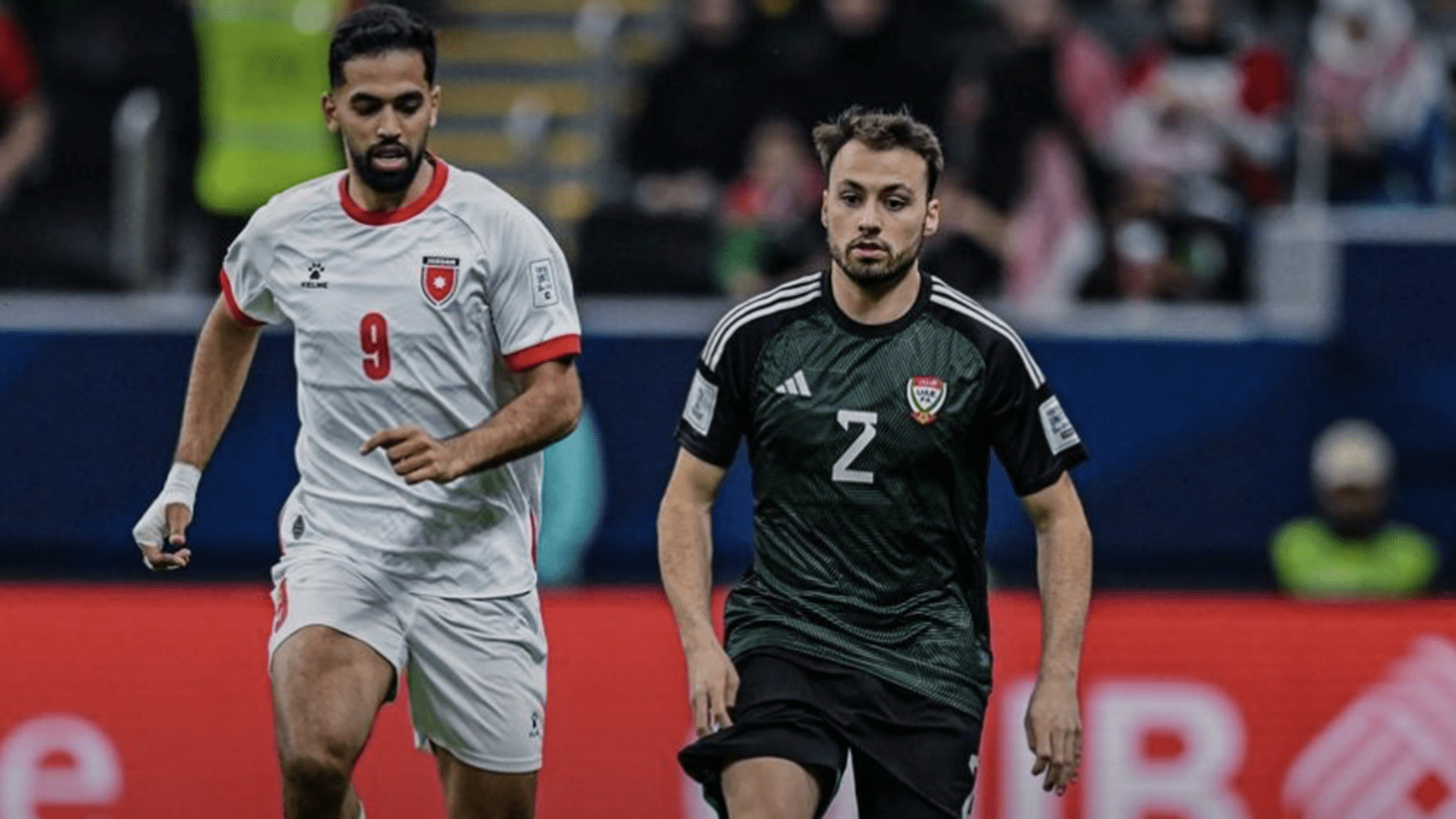 الأردن يفوز على منتخبنا الوطني في كأس العرب لكرة القدم 