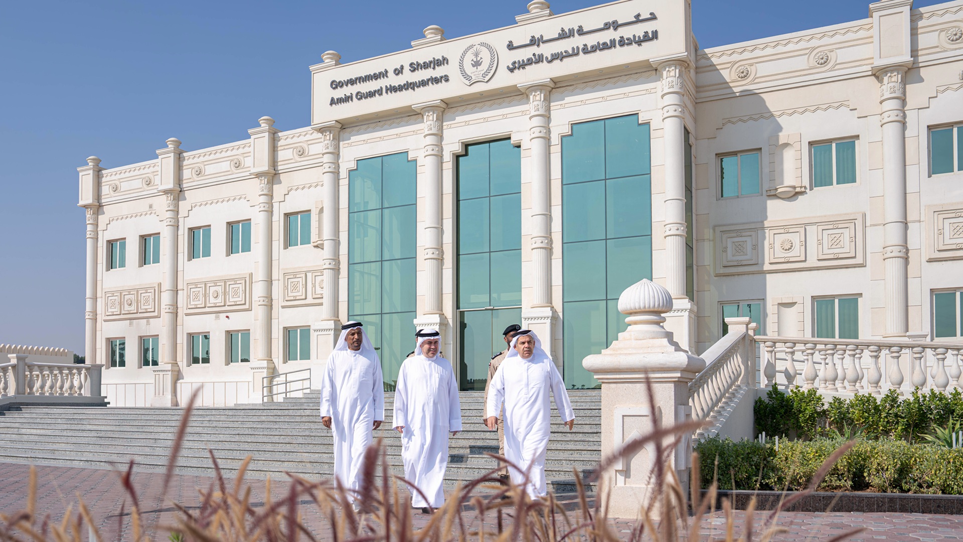Image for the title: Amiri Guard Chief receives Sharjah Health Authority Chairman 