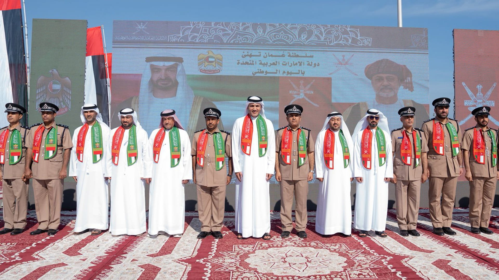 ‘Sharjah Border’ Cmte celebrates 54th Eid Al Etihad in Oman 