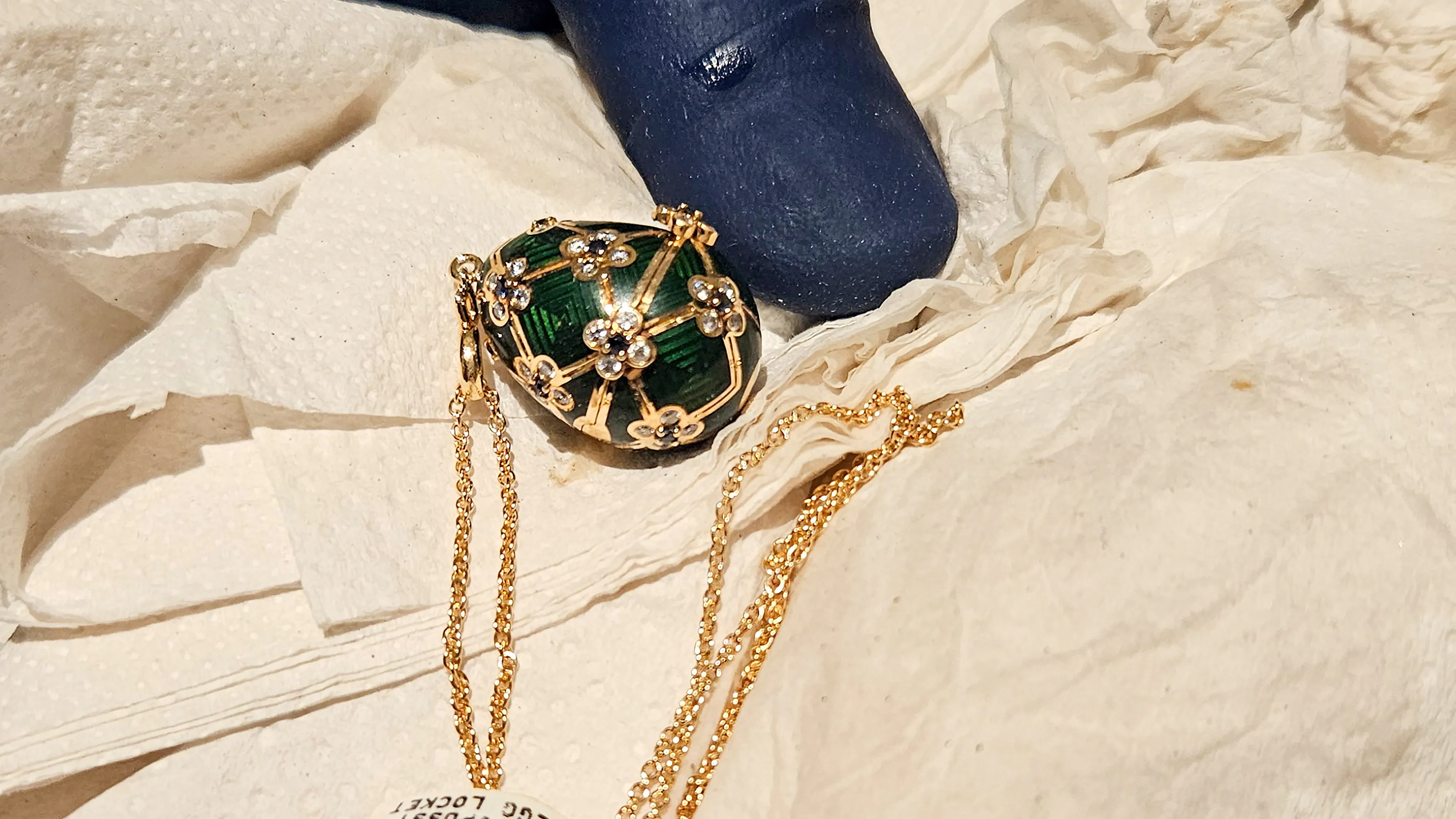 Police recovers Faberge egg swallowed by thief