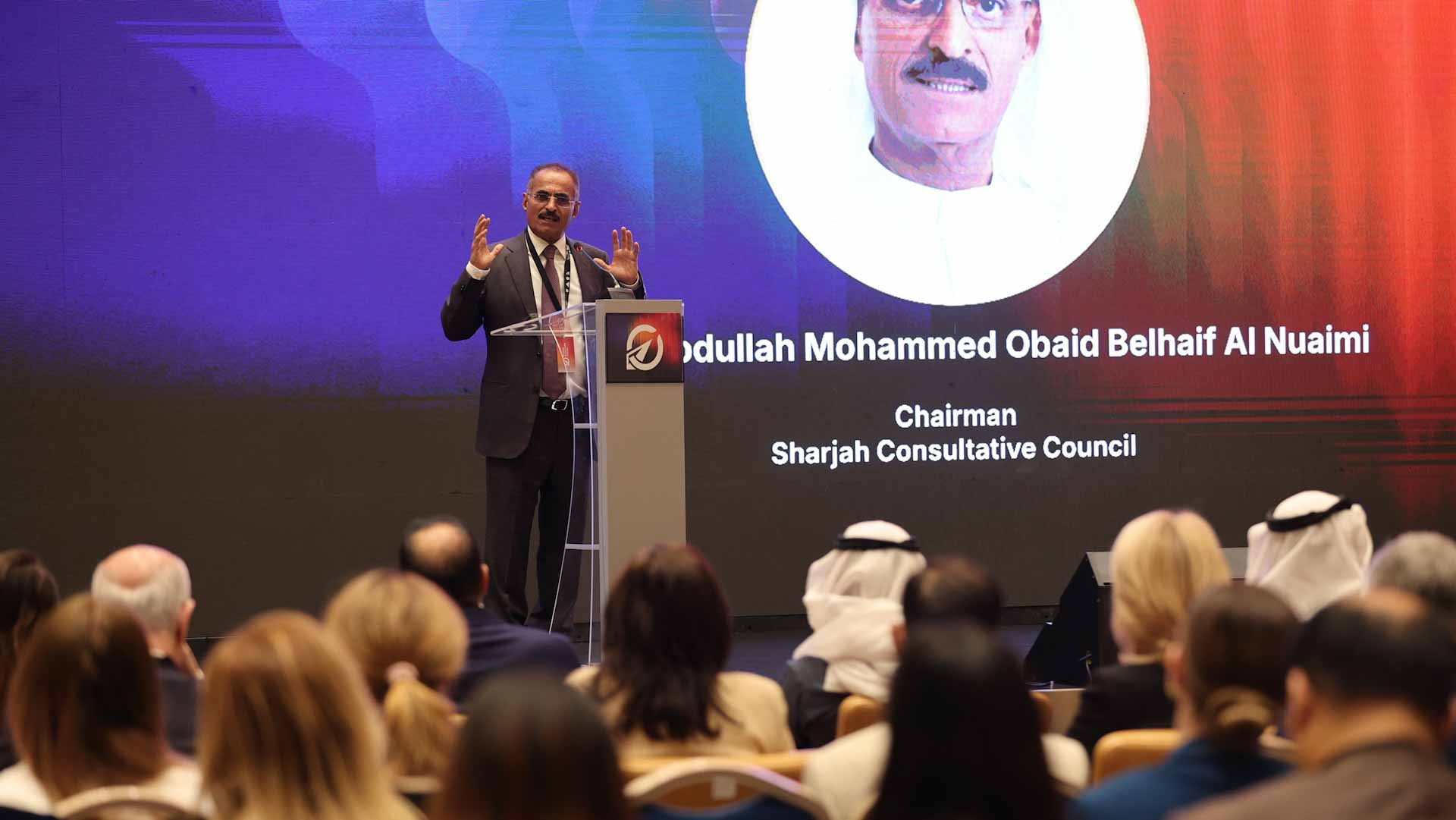 بلحيف النعيمي يشارك في المنتدى العالمي للمستثمرين 2025 بجورجيا