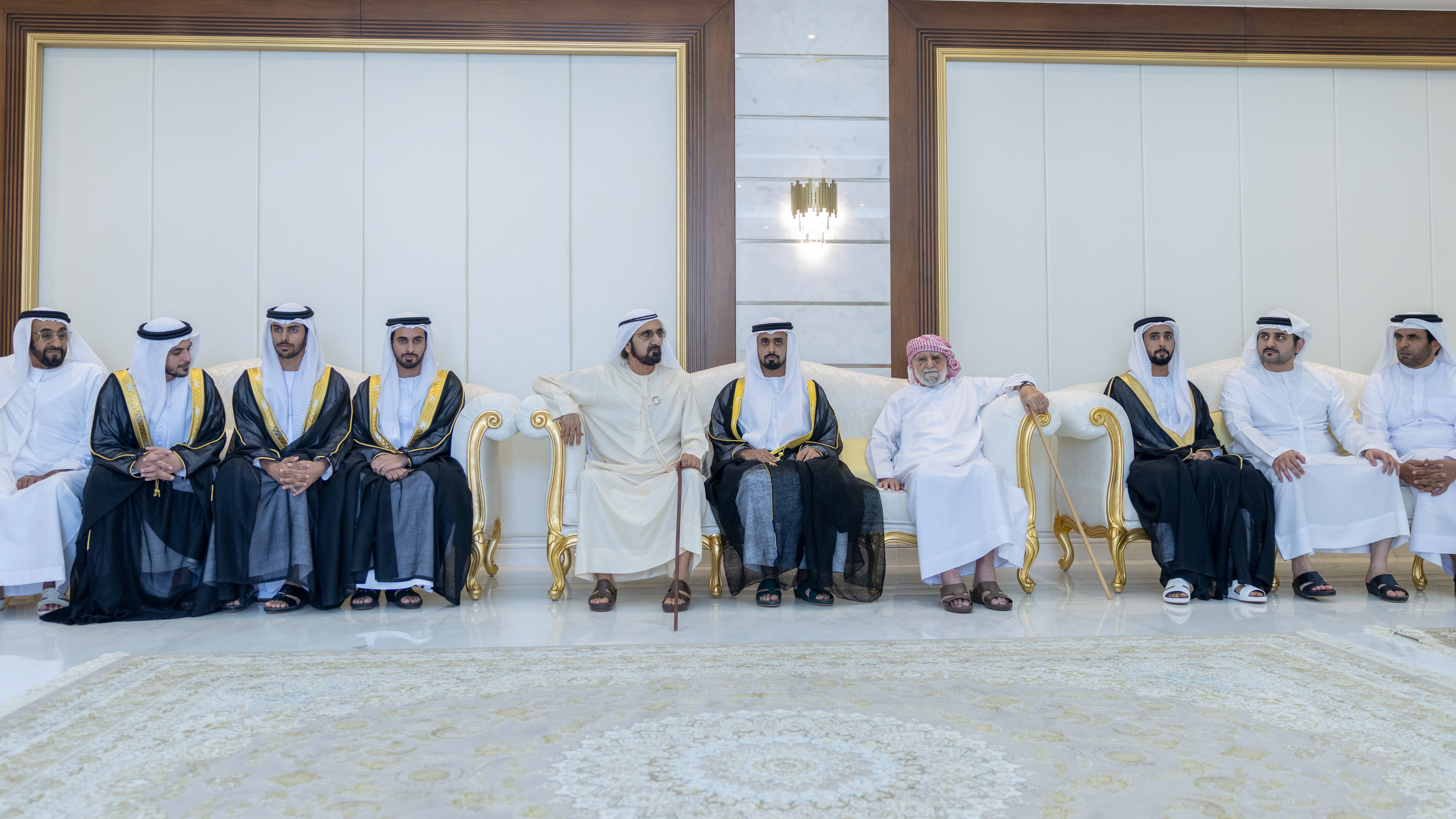 محمد بن راشد يشهد أفراح الفلاسي في دبي 