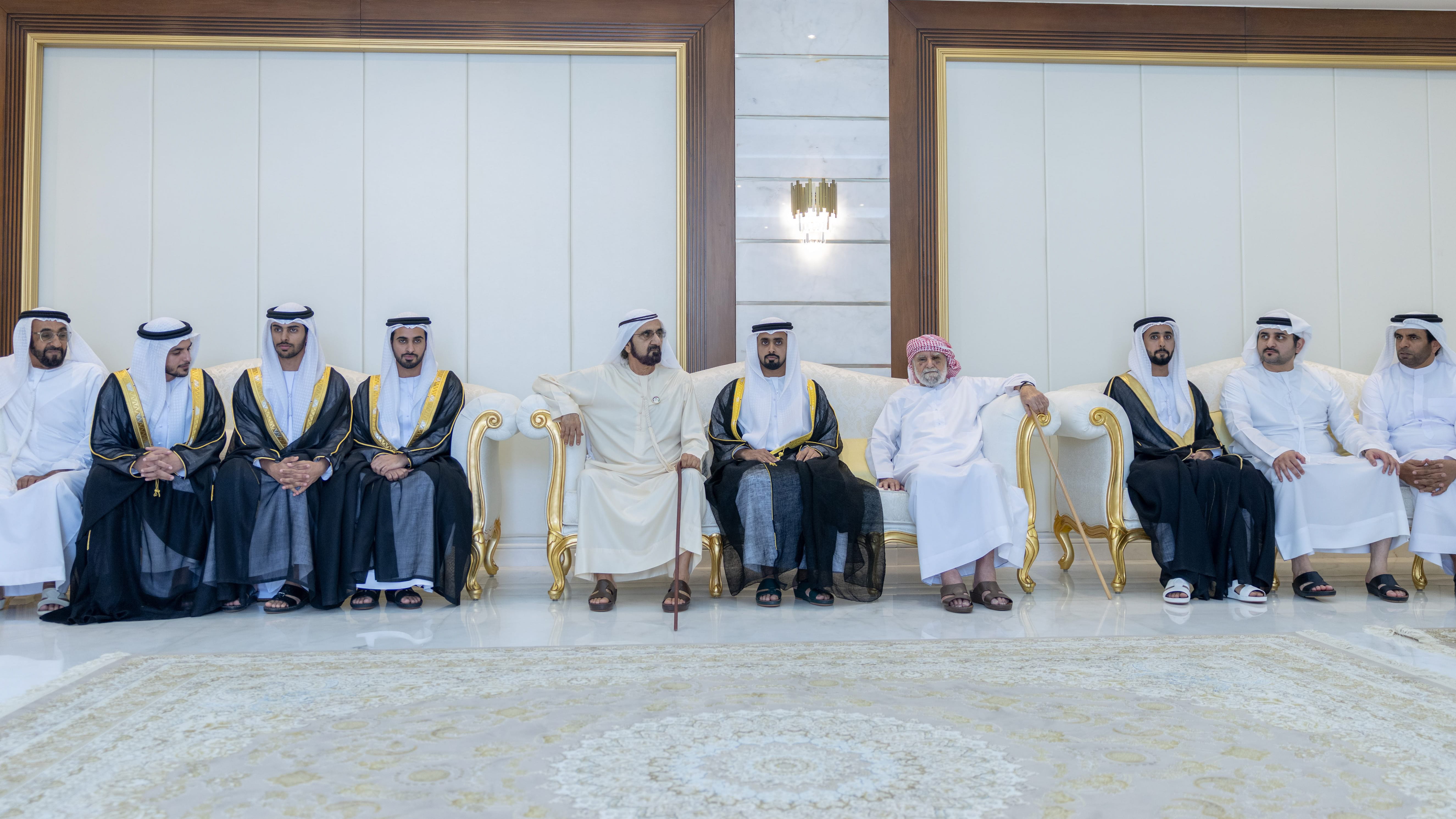 محمد بن راشد يشهد أفراح الفلاسي في دبي 