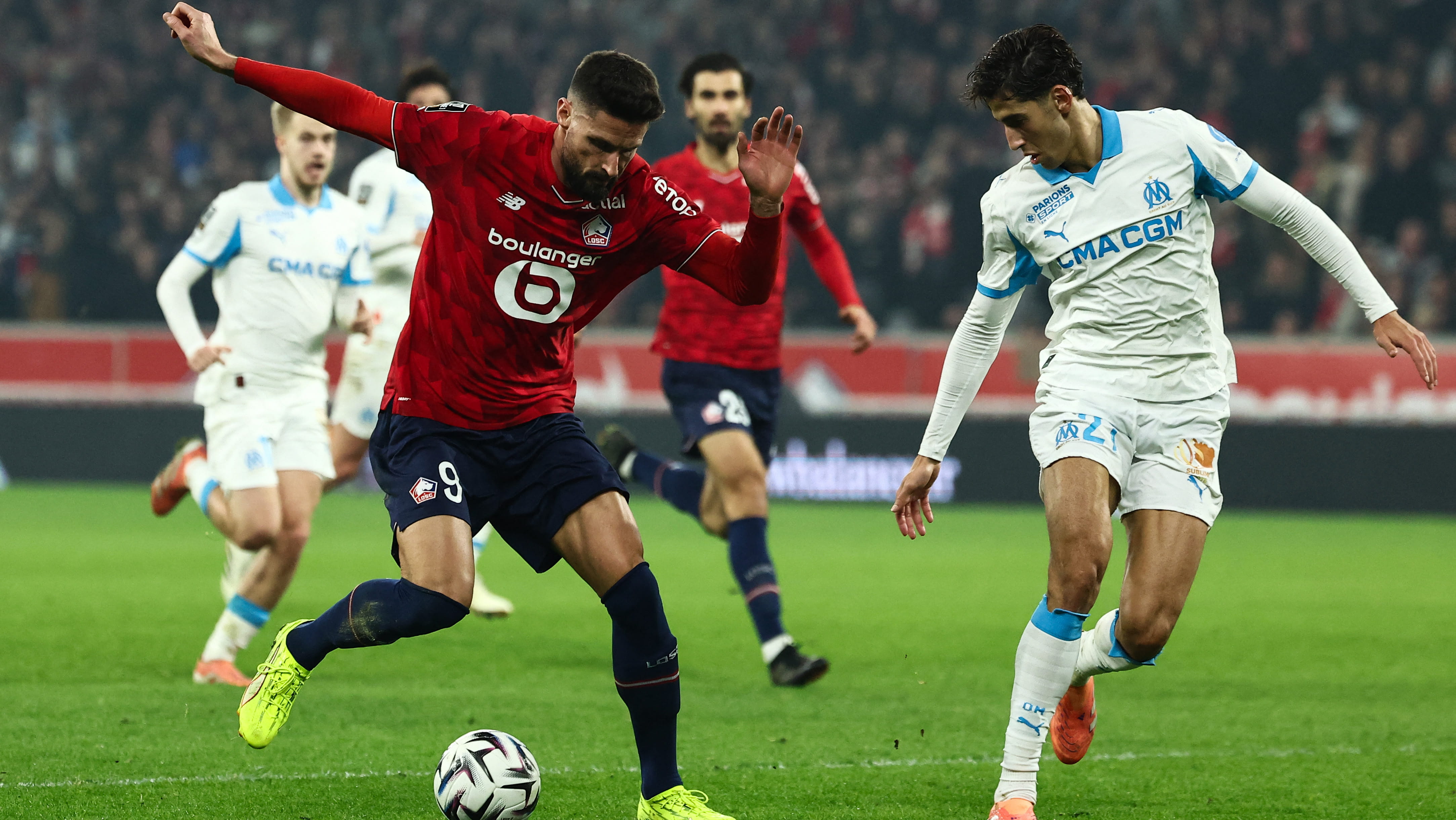 Marseille falls short in bid for Ligue 1 lead 
