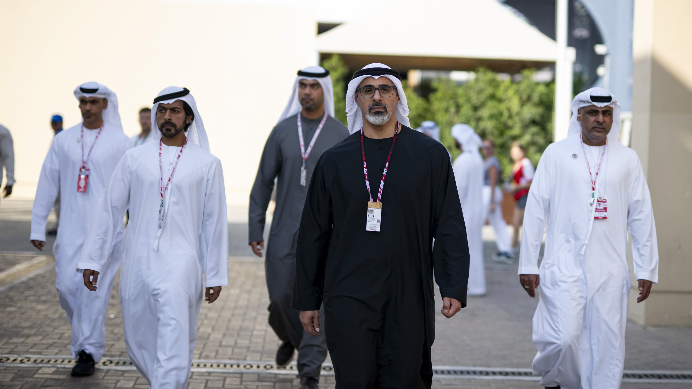 Khaled bin Mohamed bin Zayed visits Abu Dhabi Grand Prix finale 