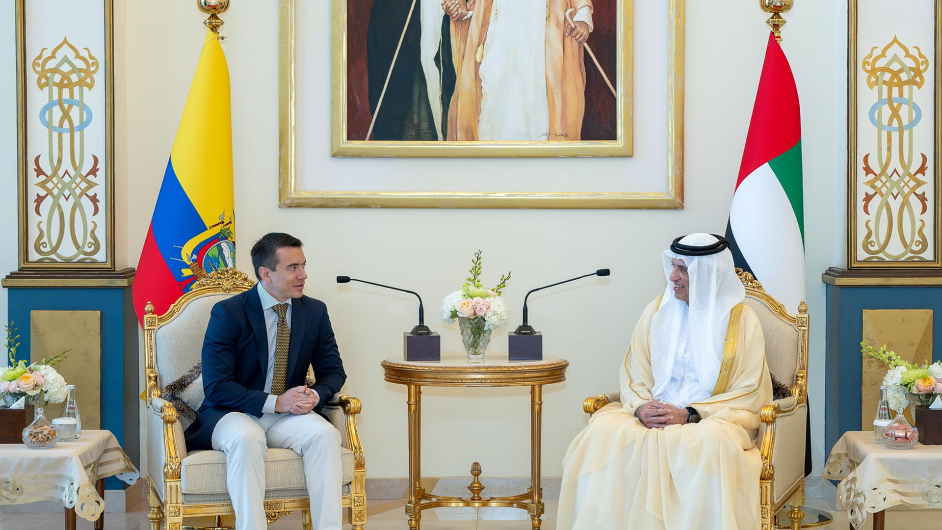 RAK Ruler, President of Ecuador discuss boosting bilateral ties