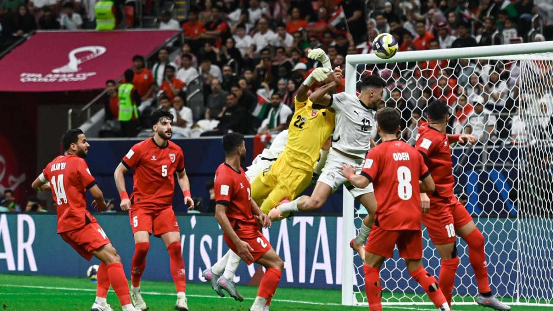 Jordan beats Egypt to reach Arab Cup quarterfinals 