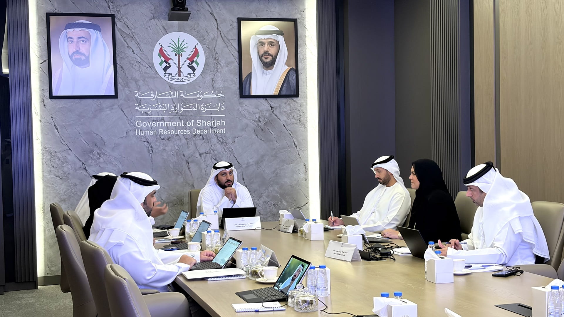 لجنة الهياكل التنظيمية بالشارقة تناقش هيكل " البيئة والمحميات" 