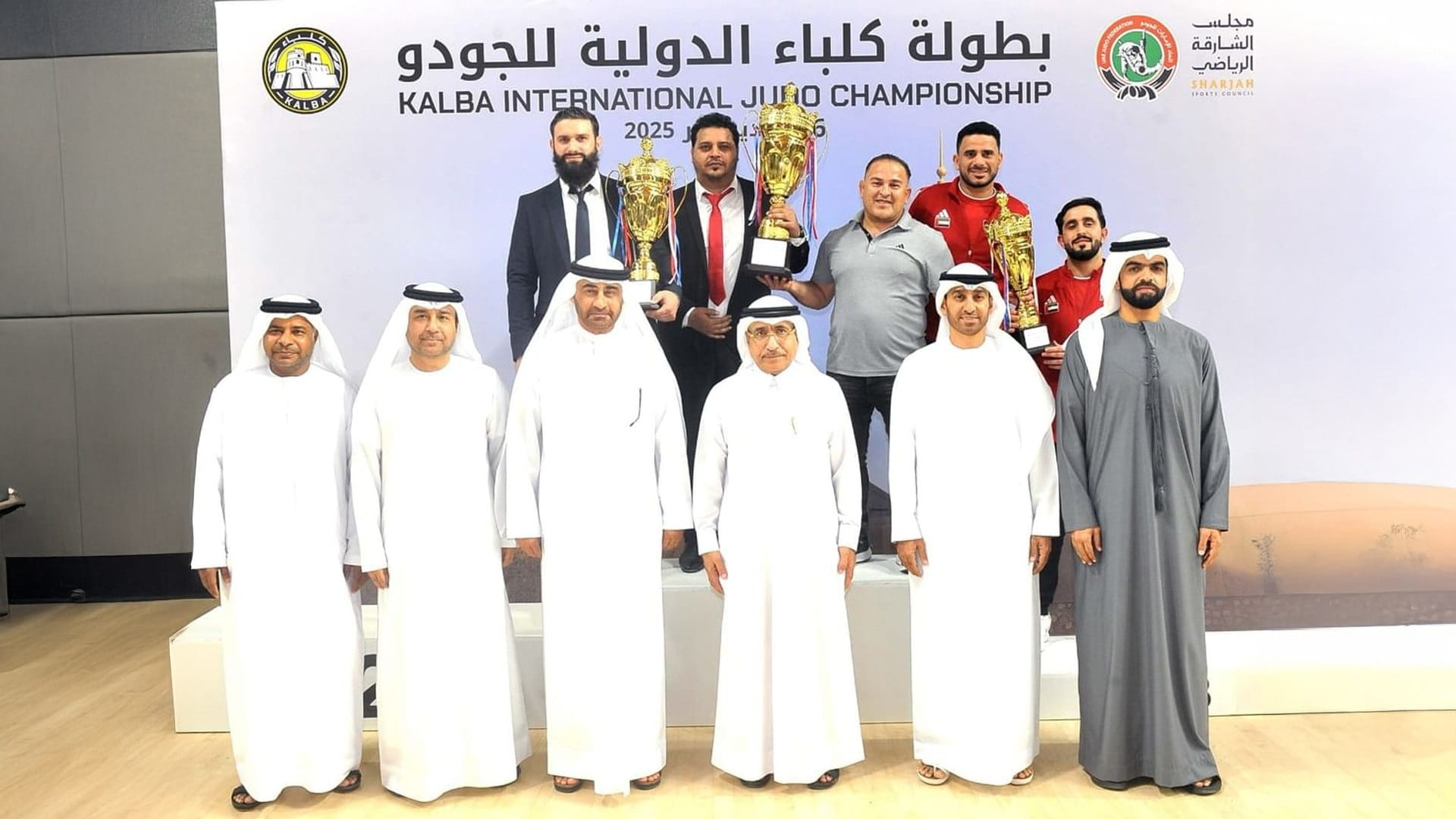 "جودو الإمارات" يتوج بطلاً لدولية كلباء