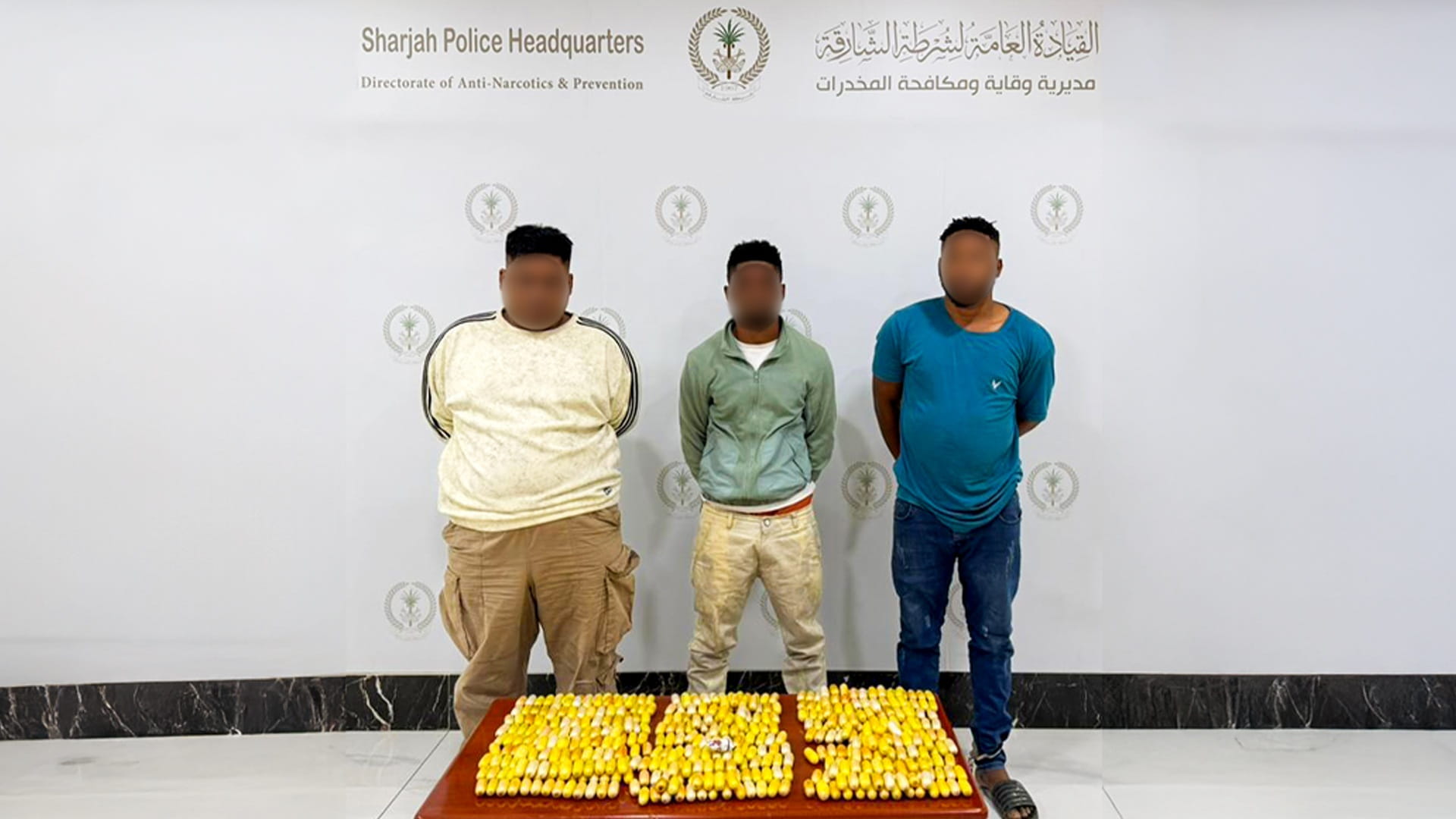 Sharjah Police and SPCFZA foil cocaine smuggling attempts