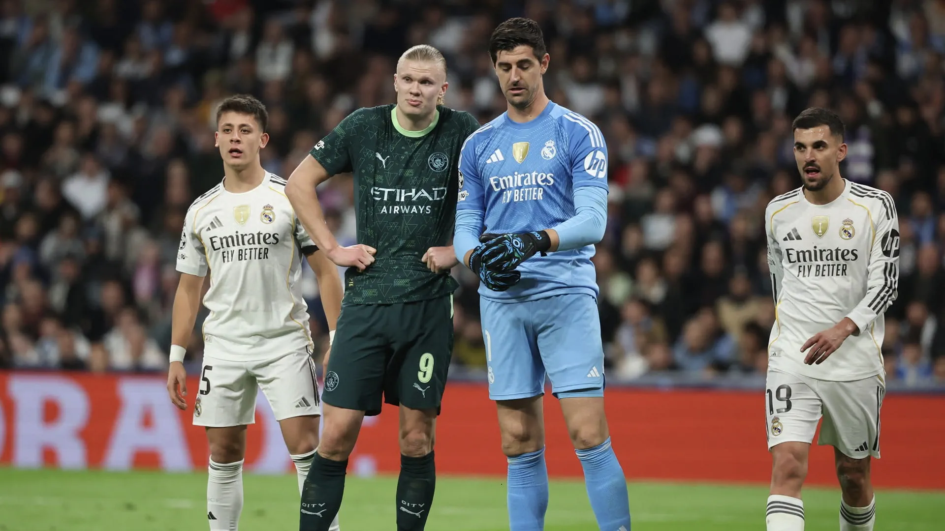 Real Madrid suffer a 2–1 home loss to Manchester City 