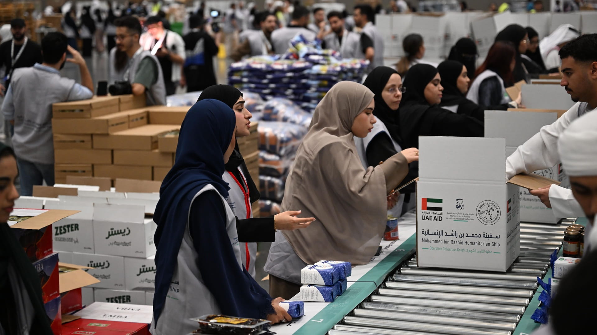 11th Mohammed bin Rashid aid ship sets sail for Gaza 