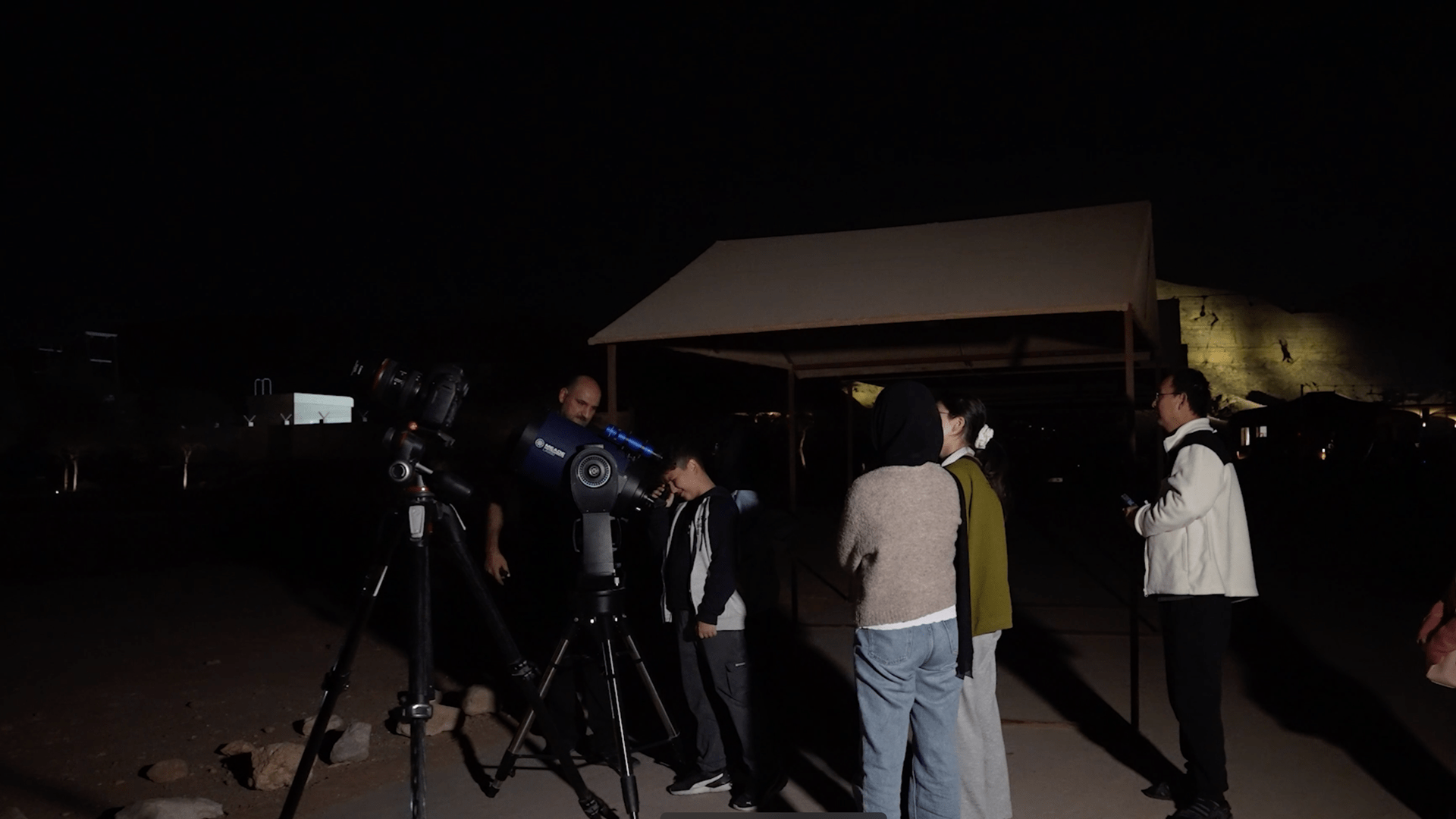 Image for the title: SAASST hosts Geminids meteor shower watch 
