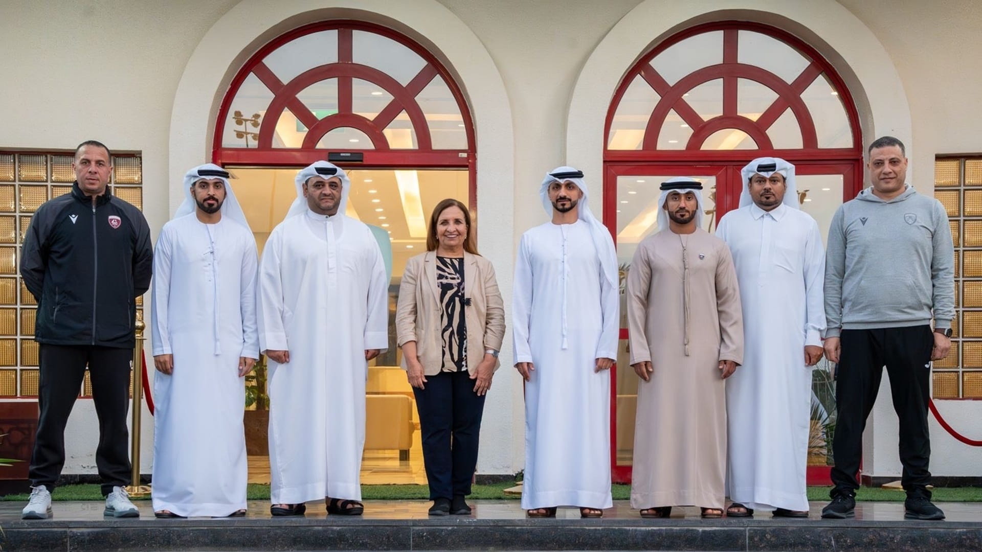 Al Hamriyah Club hosts Arab Women Sports Tournament Committee
